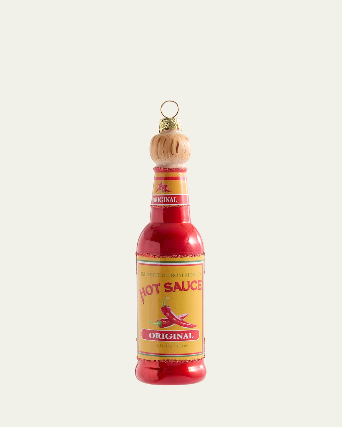 Cody Foster & Co Hot Sauce Christmas Ornament In Red
