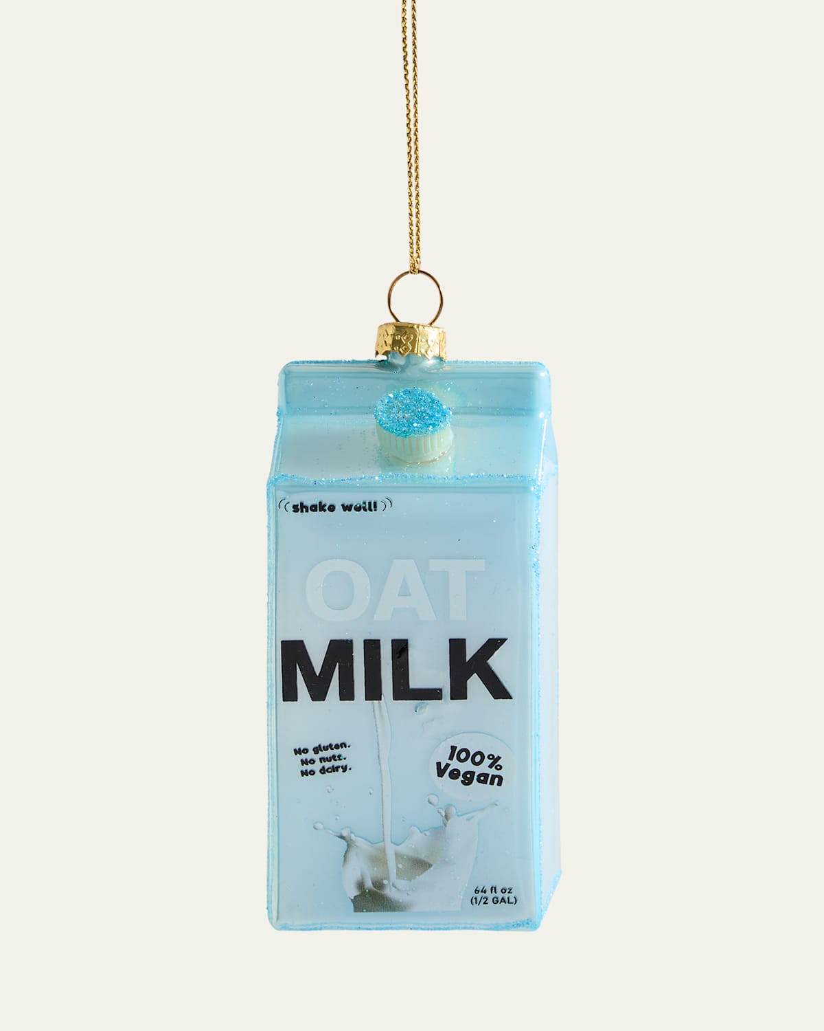 Cody Foster & Co Oat Milk Ornament In Blue