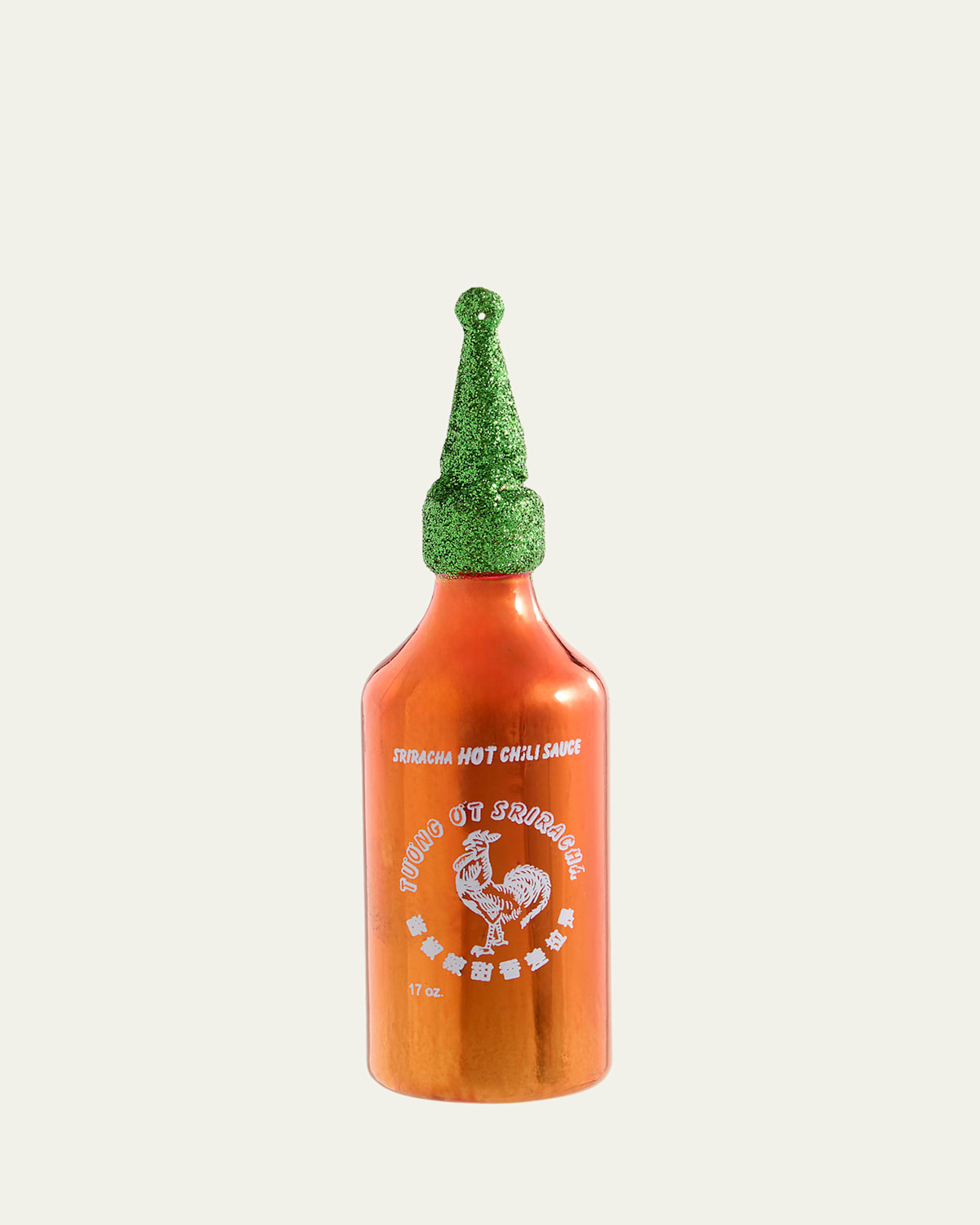 Cody Foster & Co Sriracha Chili Sauce Christmas Ornament In Orange