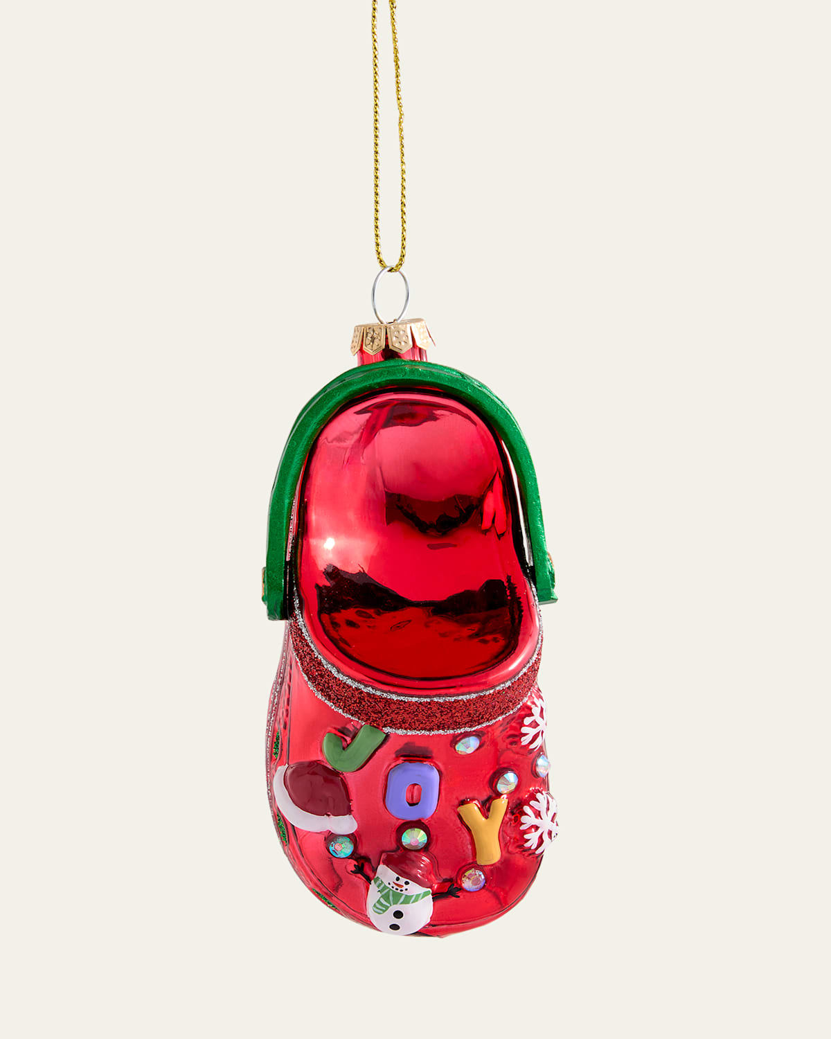 Cody Foster & Co Festive Clog Christmas Ornament In Multi