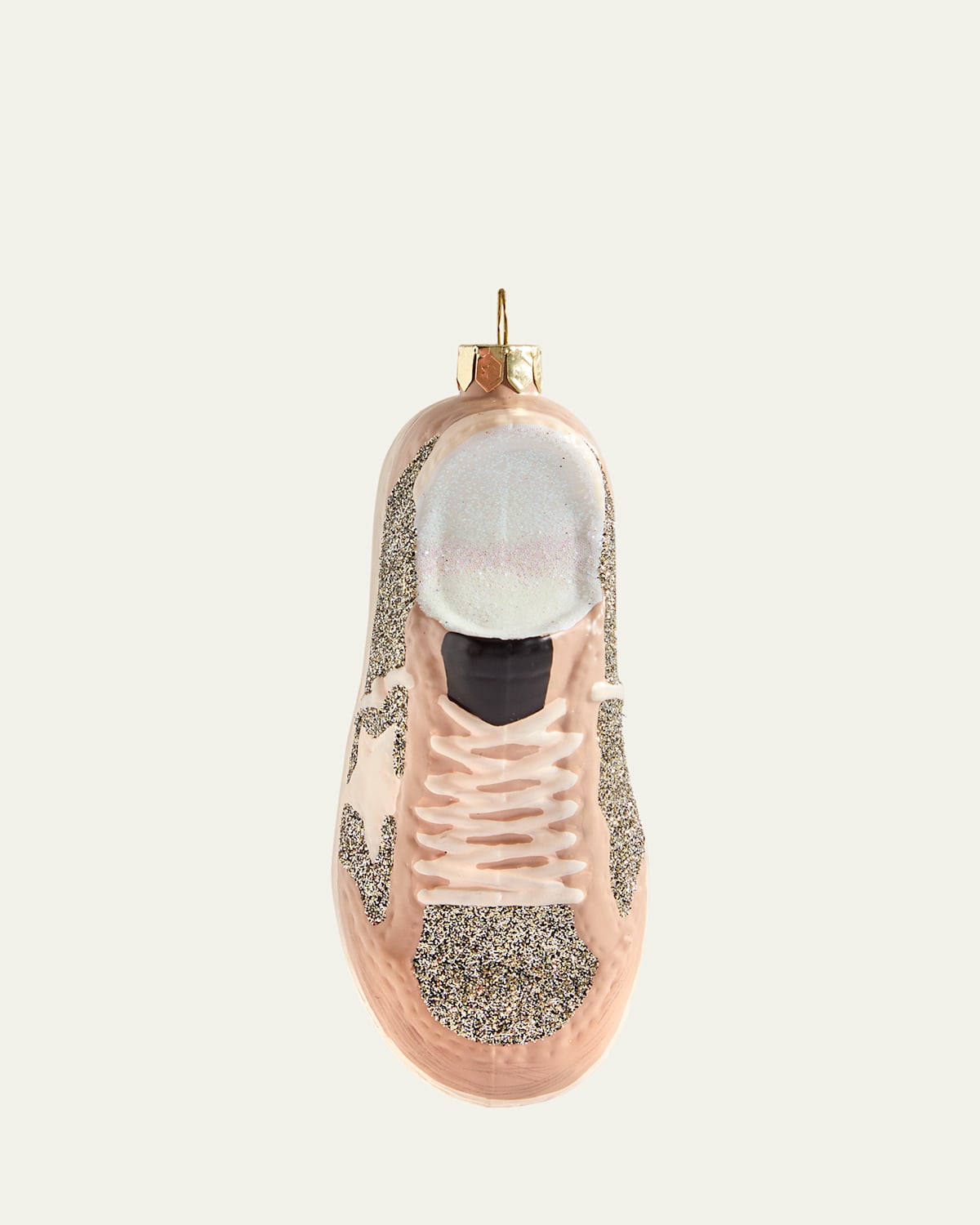 Cody Foster & Co Luxe Star Sneaker Silver Ornament In Neutral