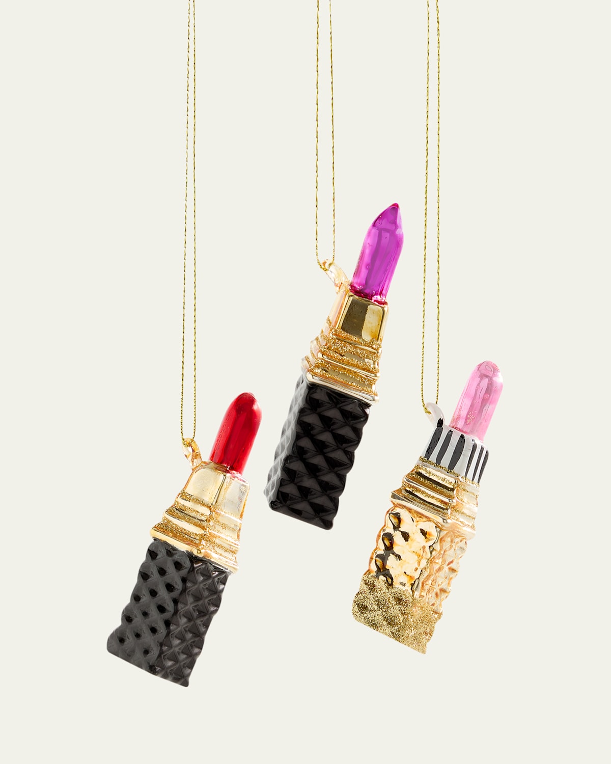 Cody Foster & Co Lipstick Ornament In Multi
