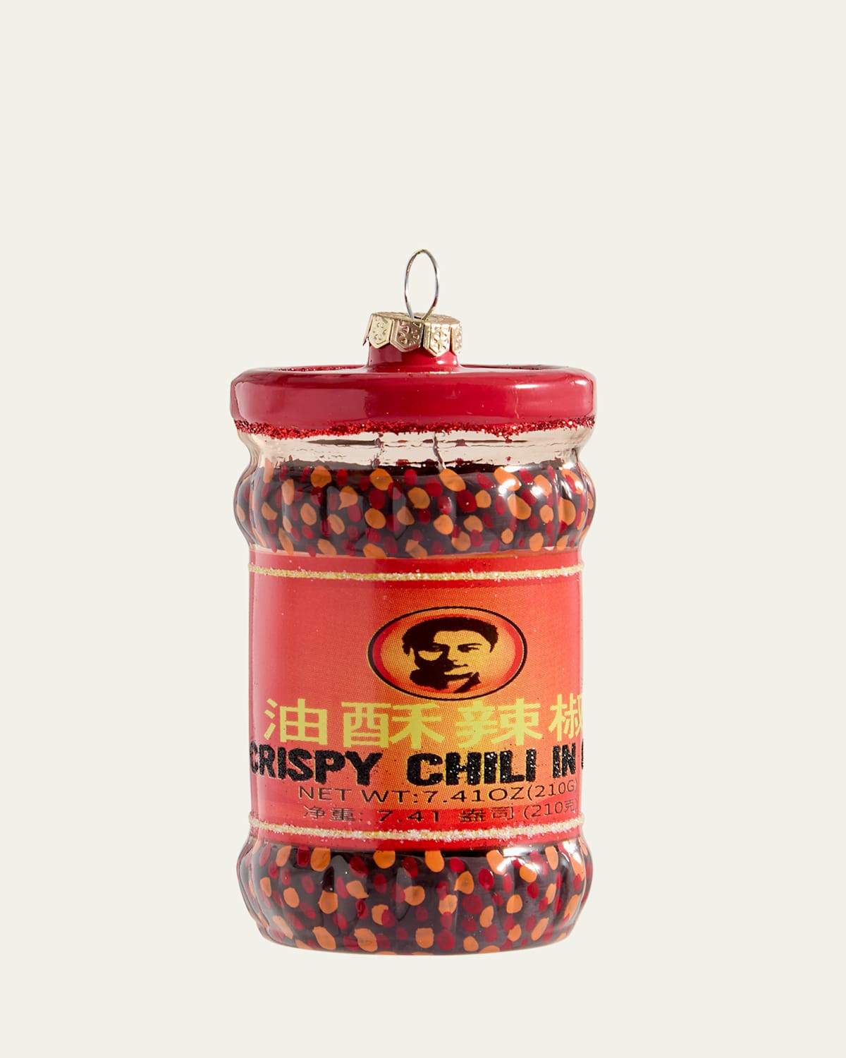 Cody Foster & Co Chili Crisp Ornament In Red