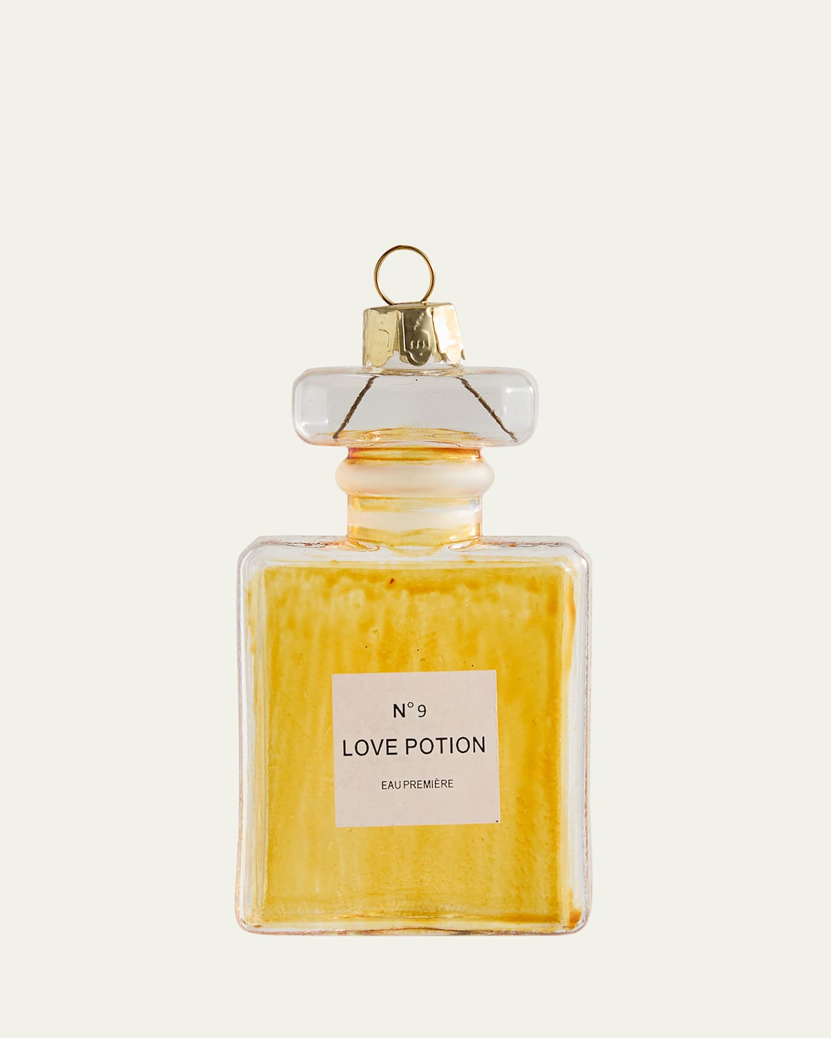 Cody Foster & Co Love Potion Ornament In Yellow