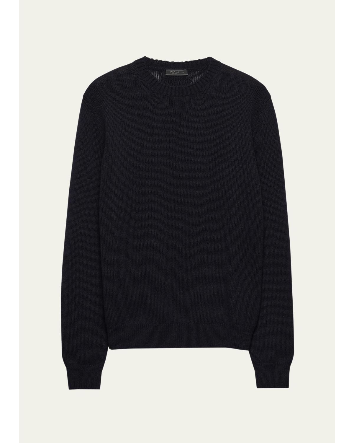 Men'S Cashmere Knit Crewneck Sweater