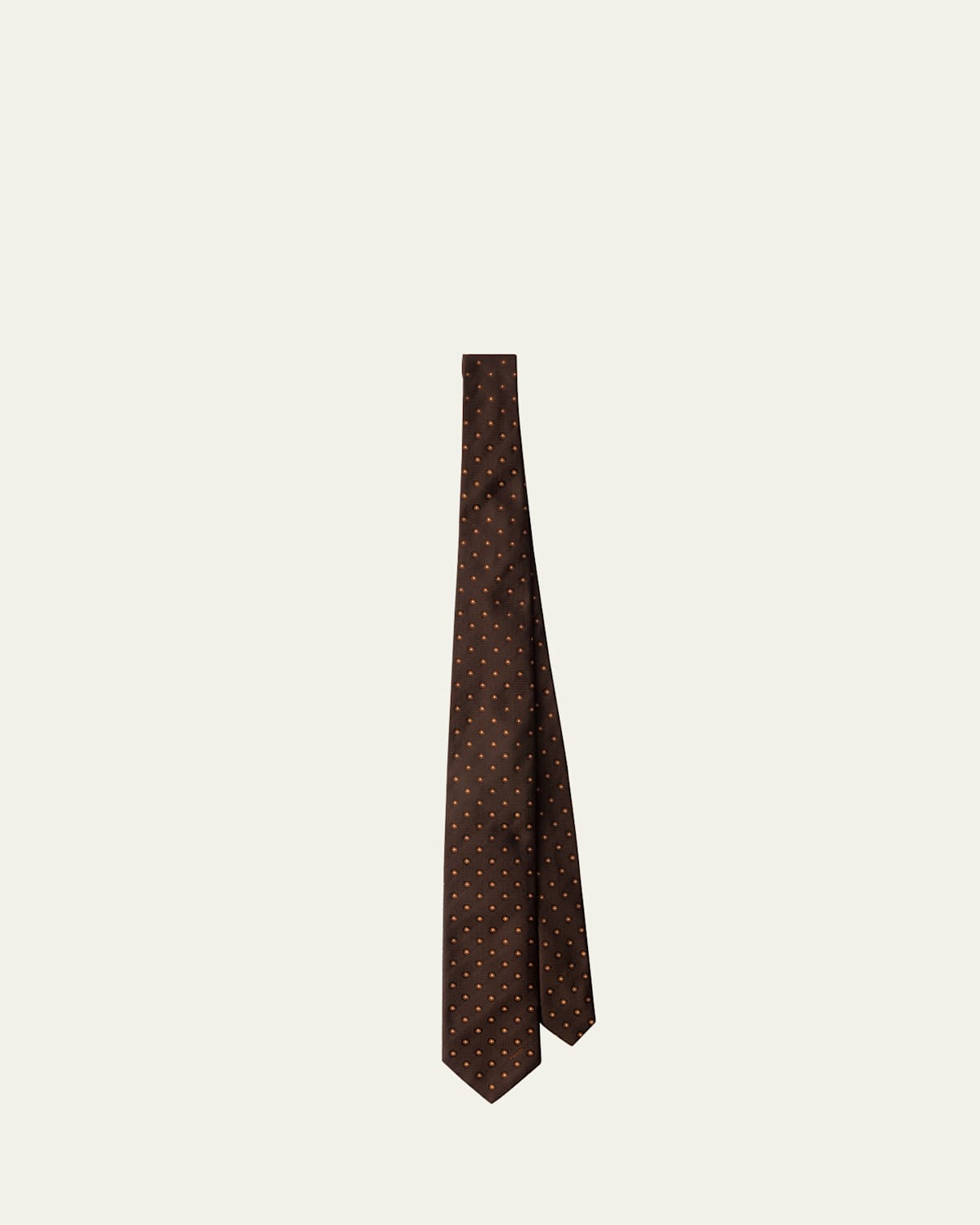 Prada Men's Micro-Fantasia Silk Tie