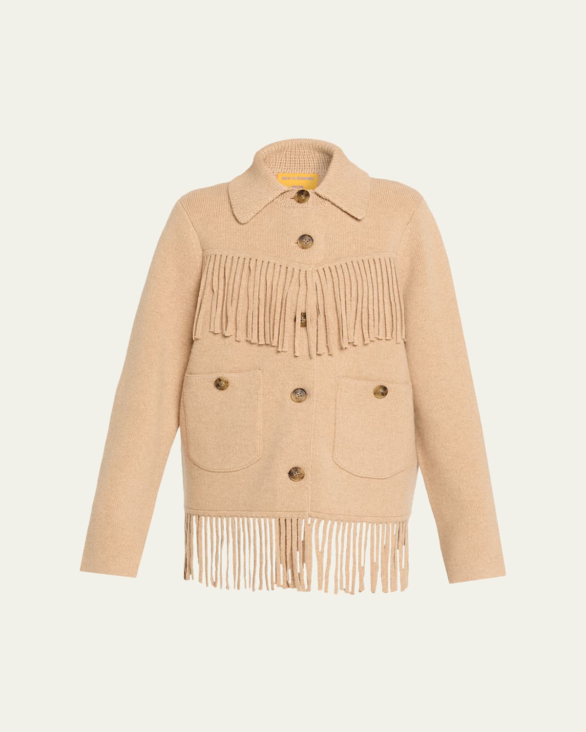 Guest In Residence Women Western Fringed Jacket In Brown