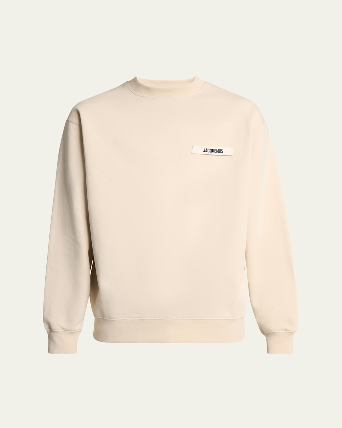 Men's Grosgrain Logo Cotton Sweatshirt