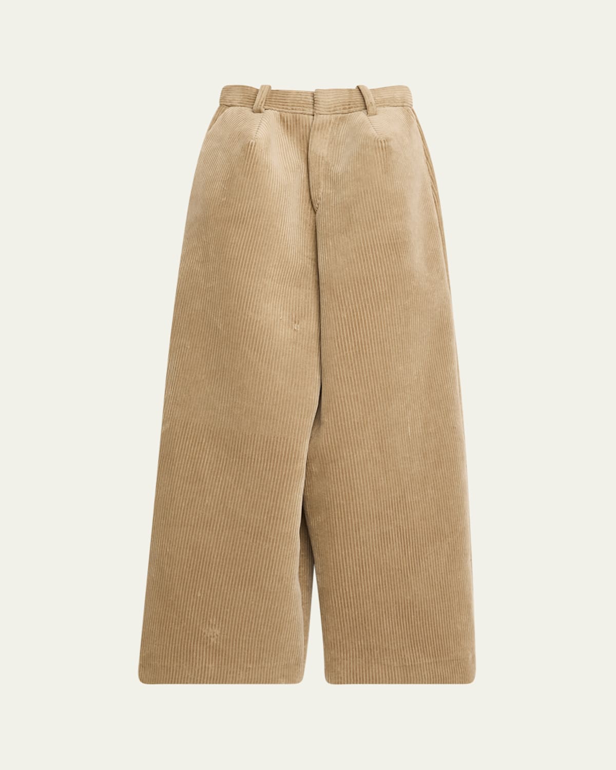 Marc Jacobs Runway Corduroy Volume Pants In Multi