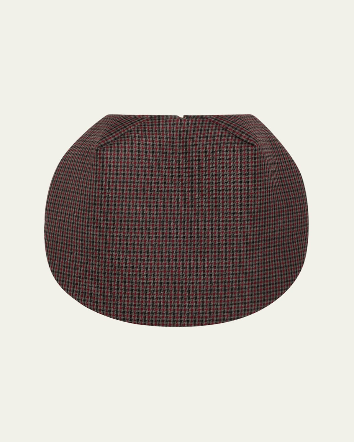 Marc Jacobs Runway Check Wool Circular Skirt In Multi