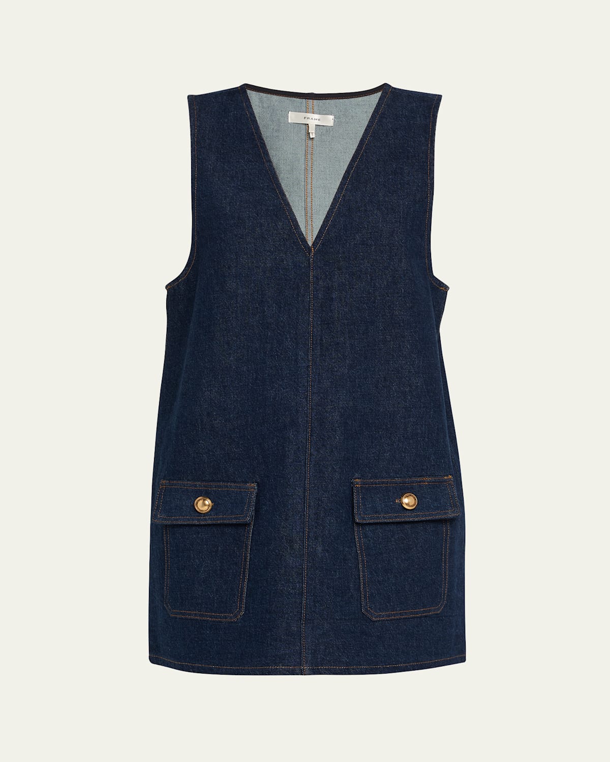Frame The Pinafore Mini Dress
