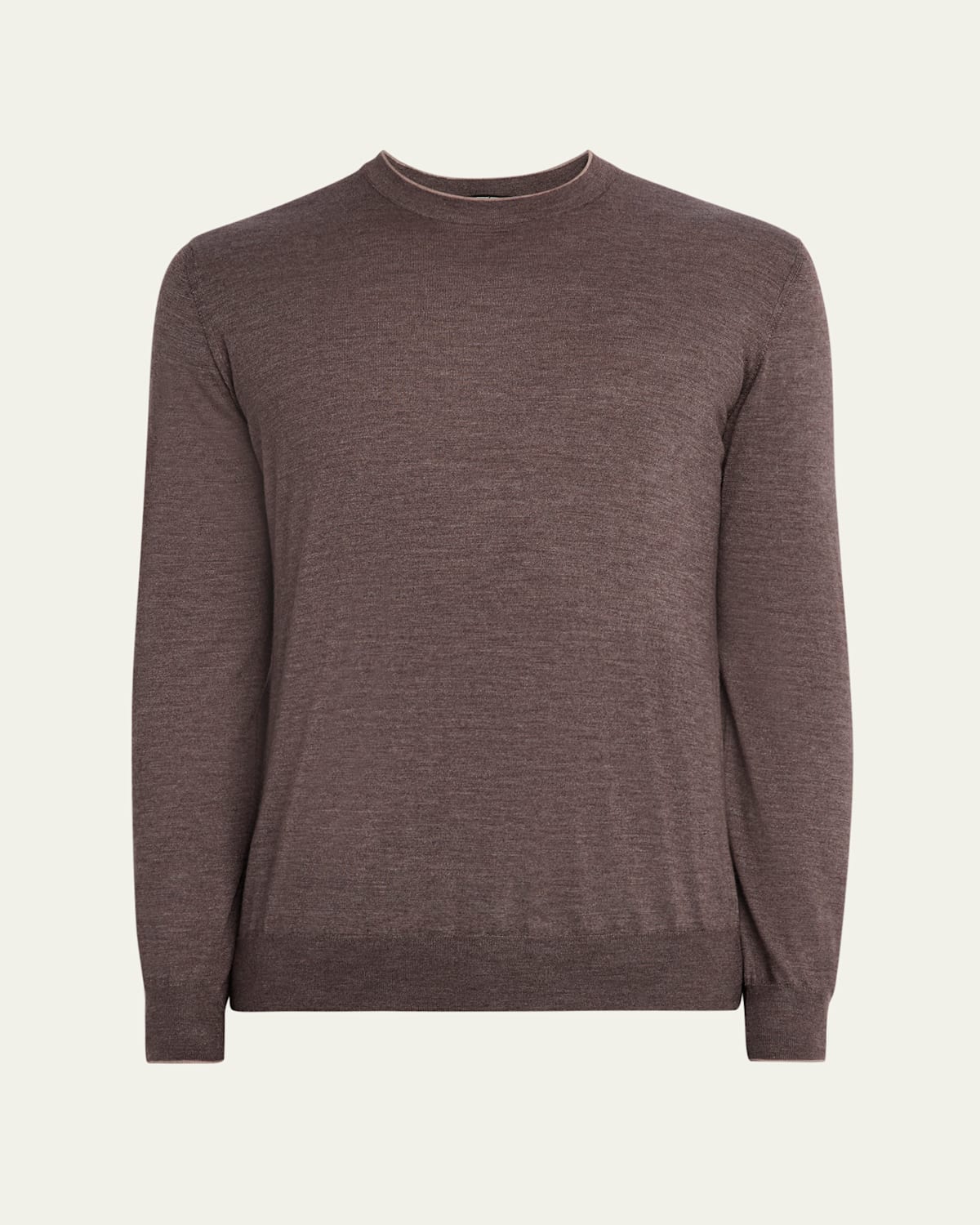 Men's Cashmere-Silk Crewneck Sweater