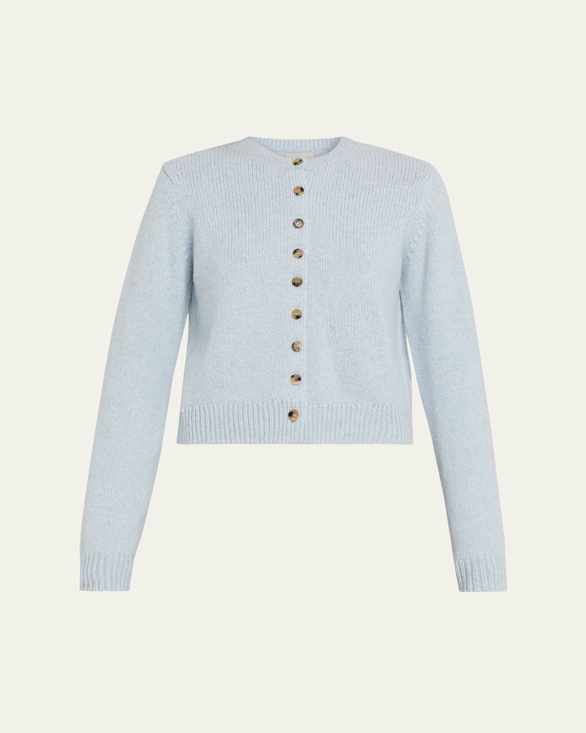 Khaite Atmosphere Blue Cashmere Everheart Cardigan In Blue