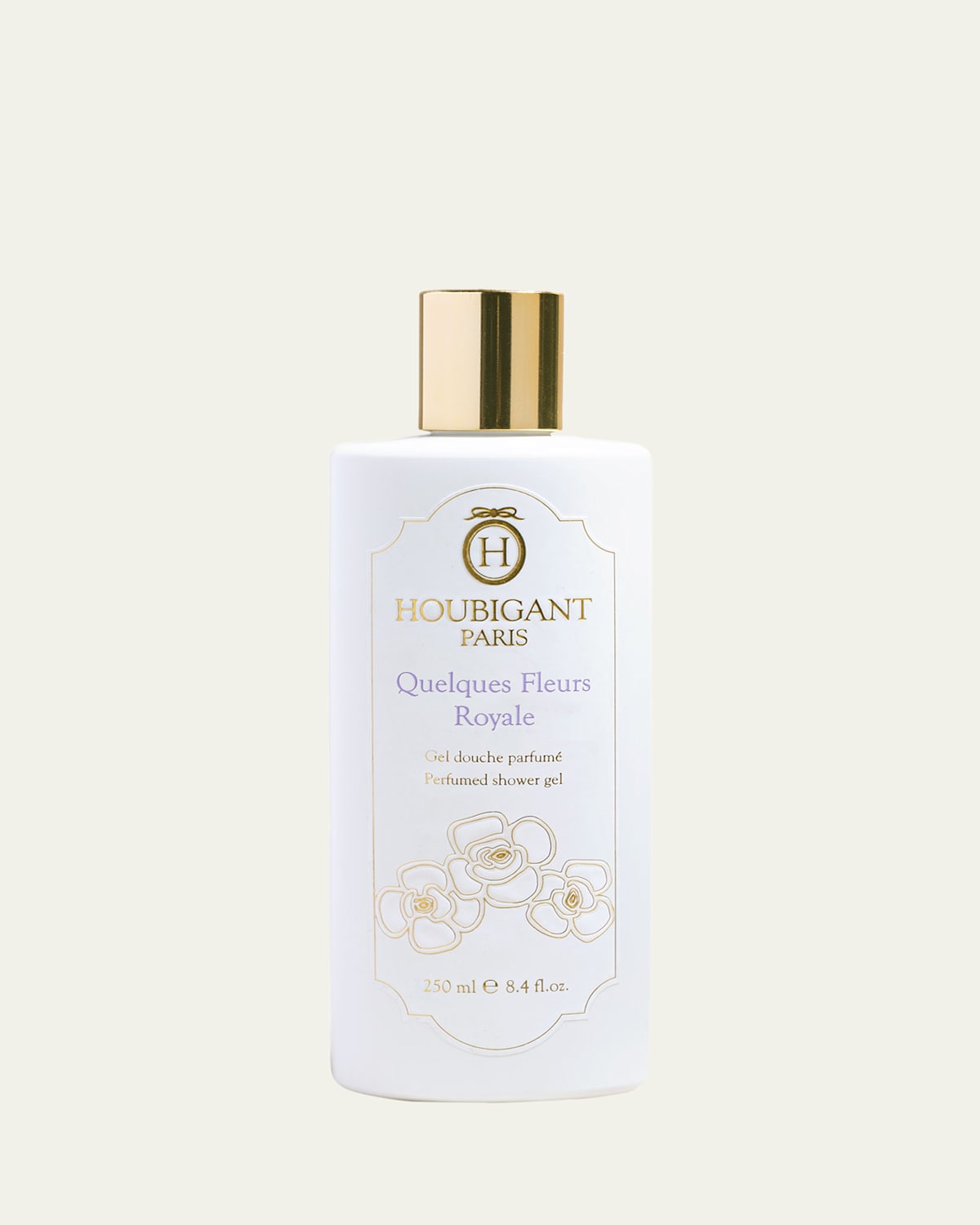Houbigant Paris Quelques Fleurs Royale Perfumed Shower Gel, 8.4 Oz.