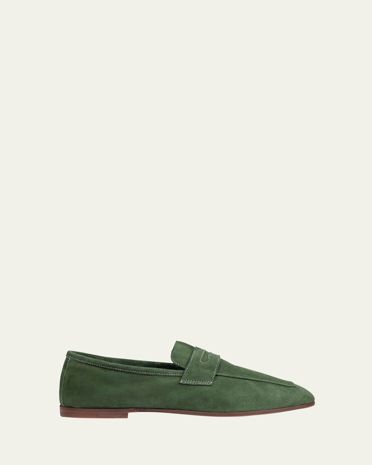 Essenziale Suede Penny Loafers