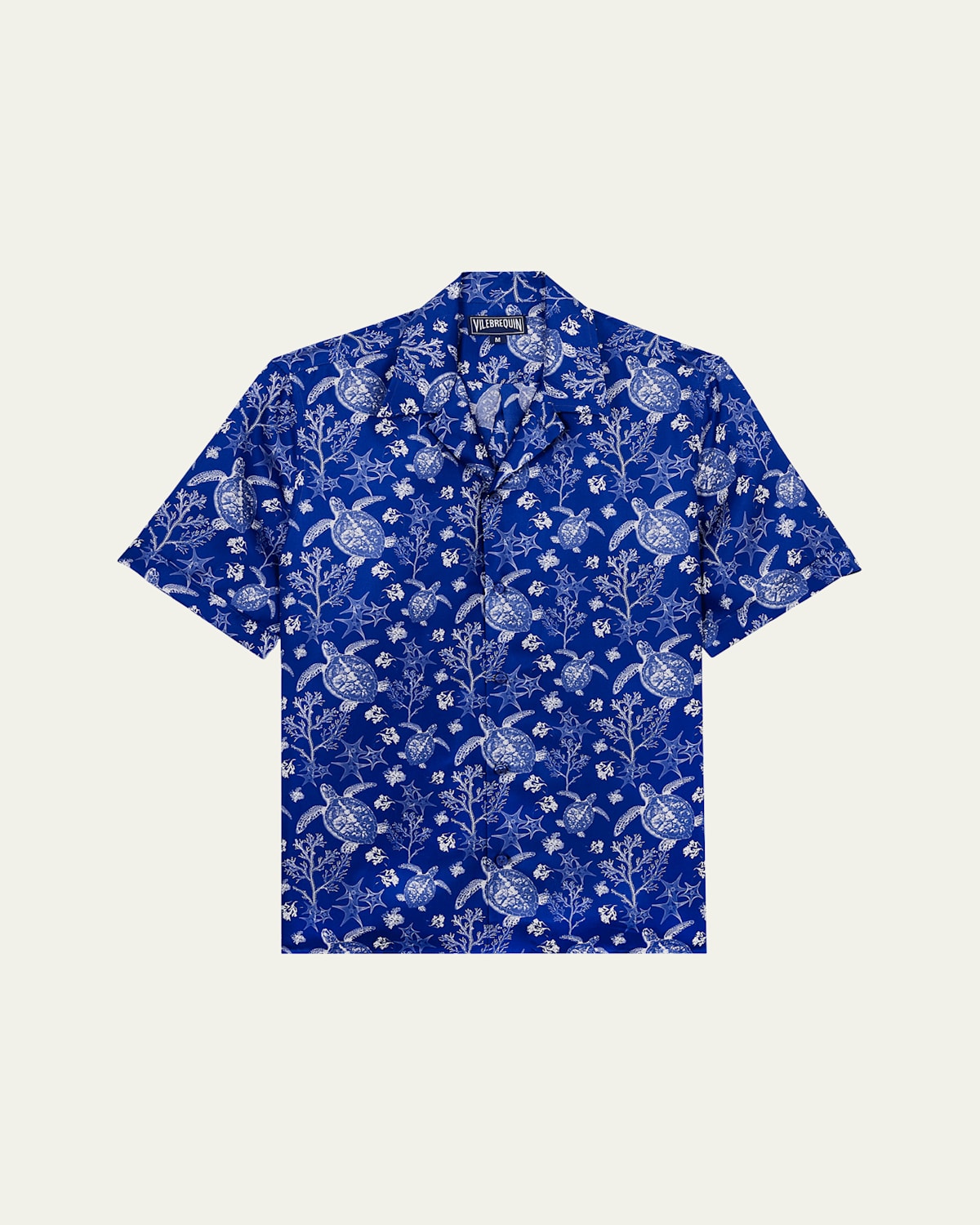 Men's Silk X-Ray Turtles Bowling Shirt