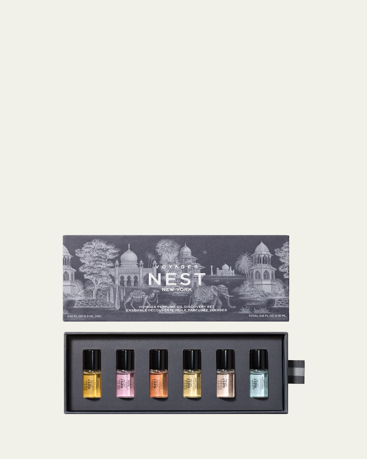 VOYAGES Perfume Oil Discovery Set, 6 x 3mL