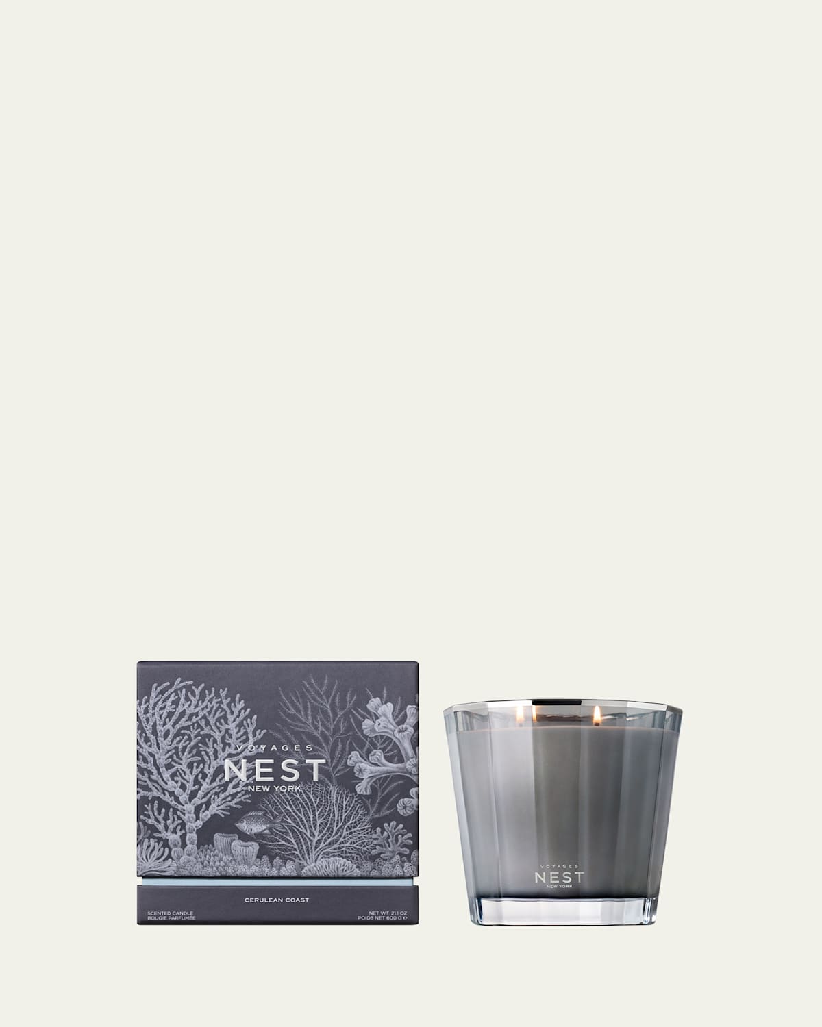 Nest New York Cerulean Coast Voyages Candle, 21.1 Oz.