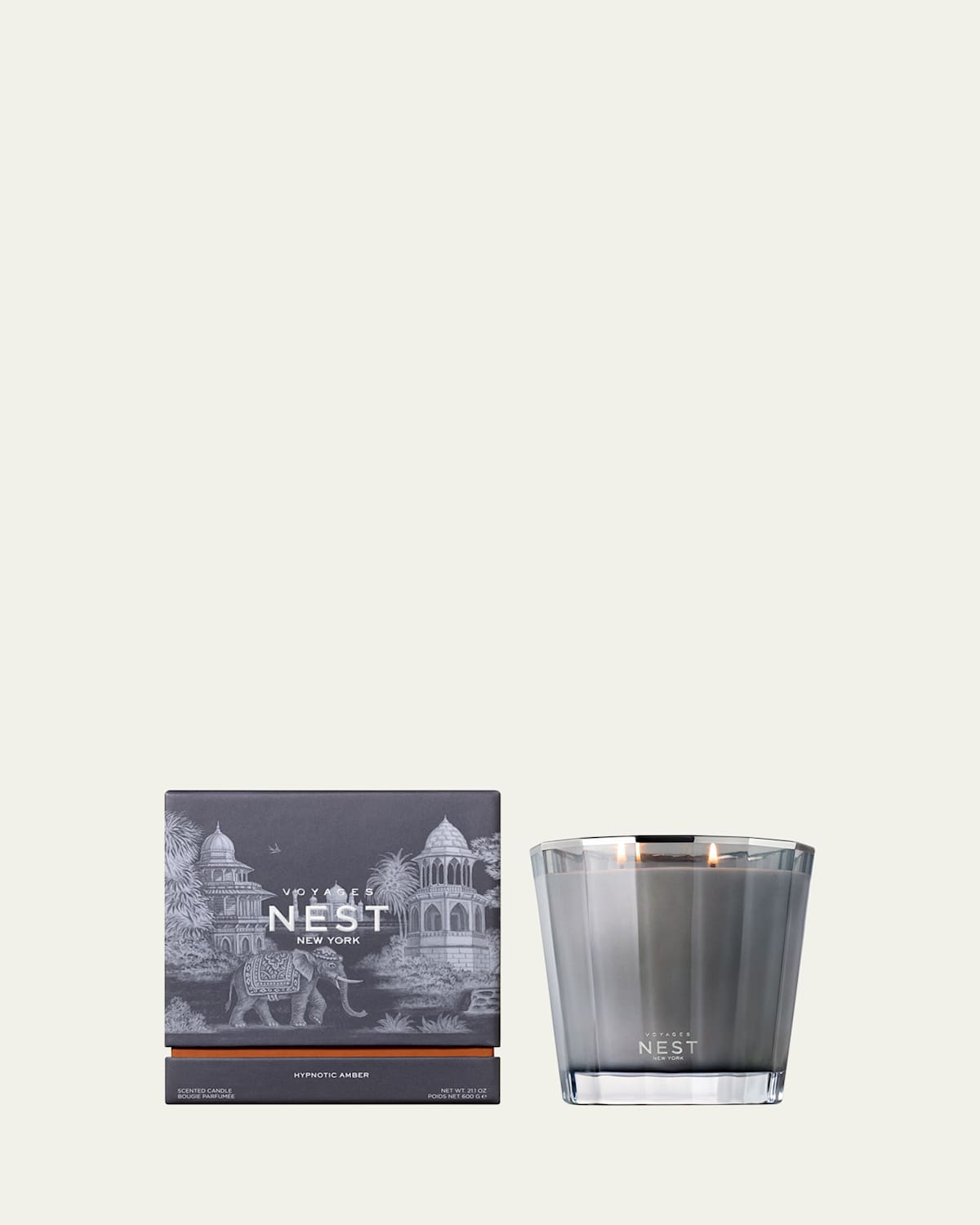 Nest New York Hypnotic Amber Voyages Candle, 21.1 Oz. In Gray