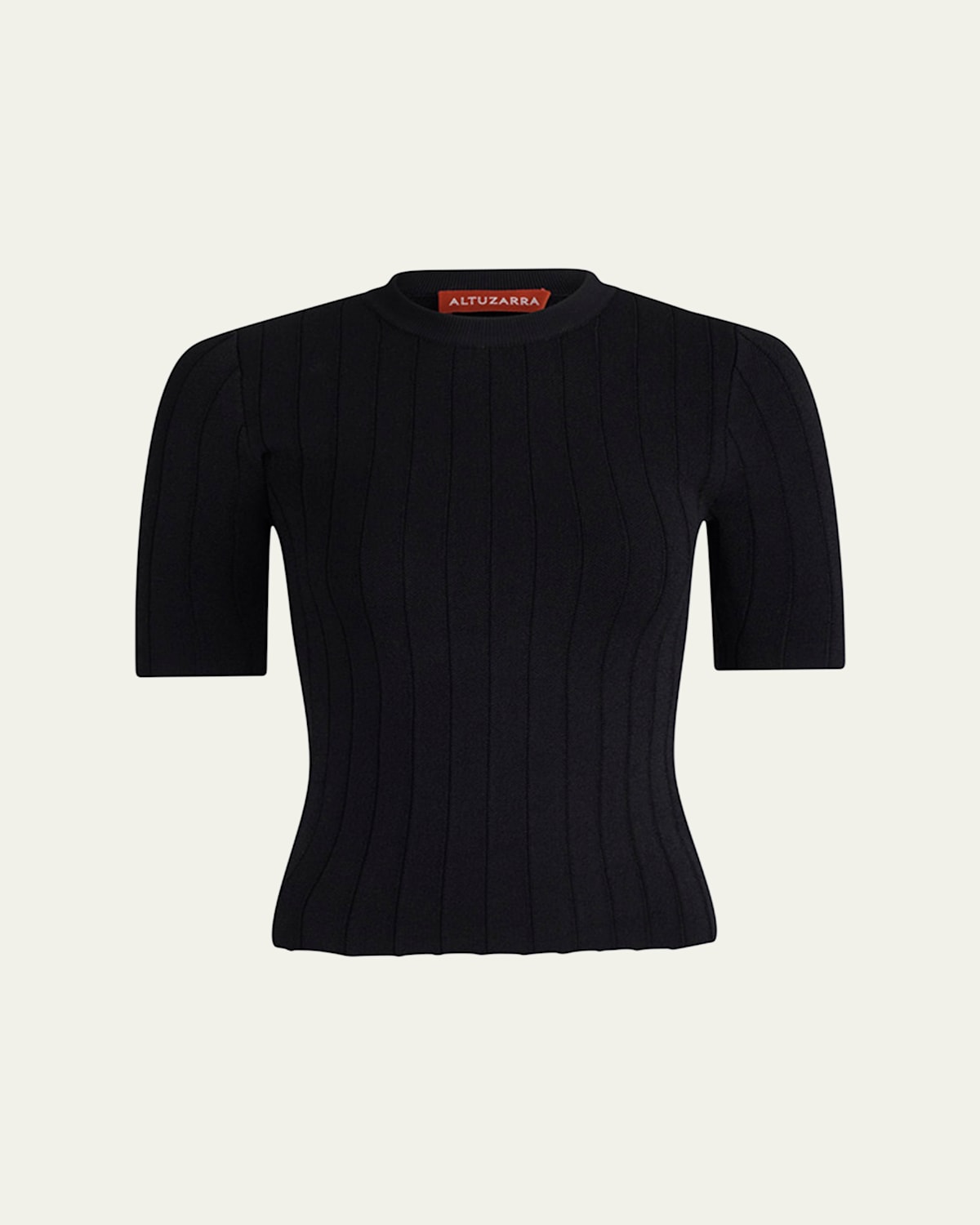 Sparky Short-Sleeve Knit Top