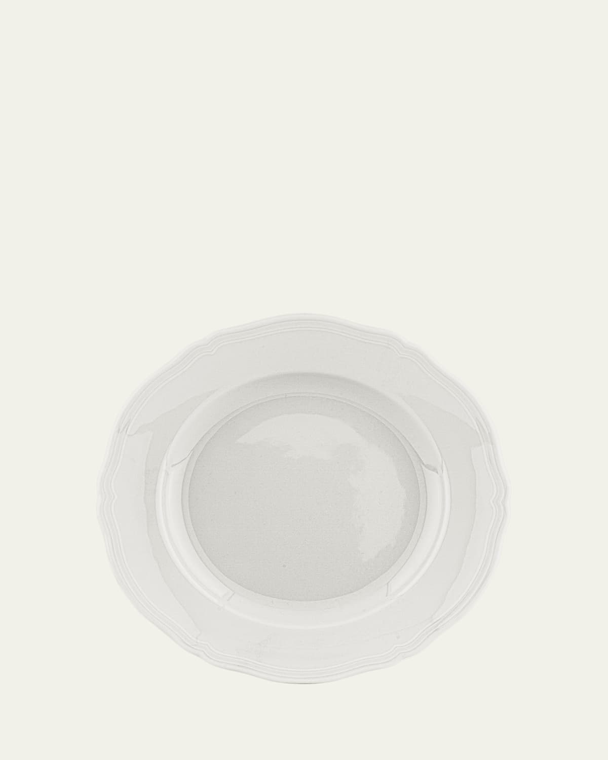Ginori 1735 Bianco Antico Doccia Flat Dessert Plate In White