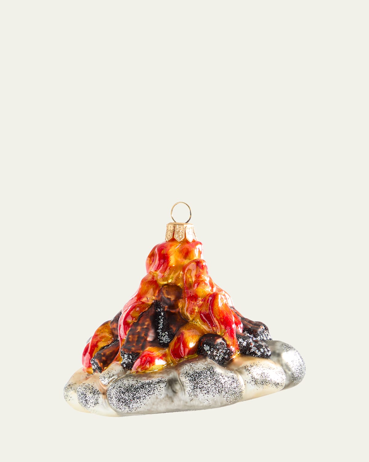 Bergdorf Goodman Campfire Christmas Ornament In Multi