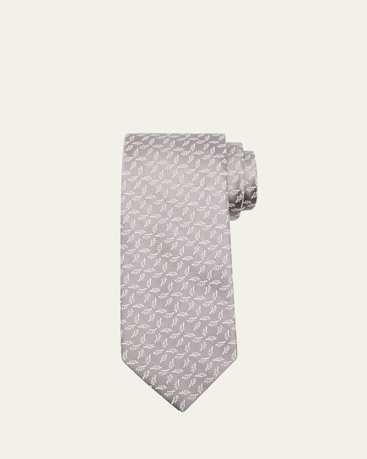 Charvet Men's Petite Tassel Silk Tie | Thumbnail 4