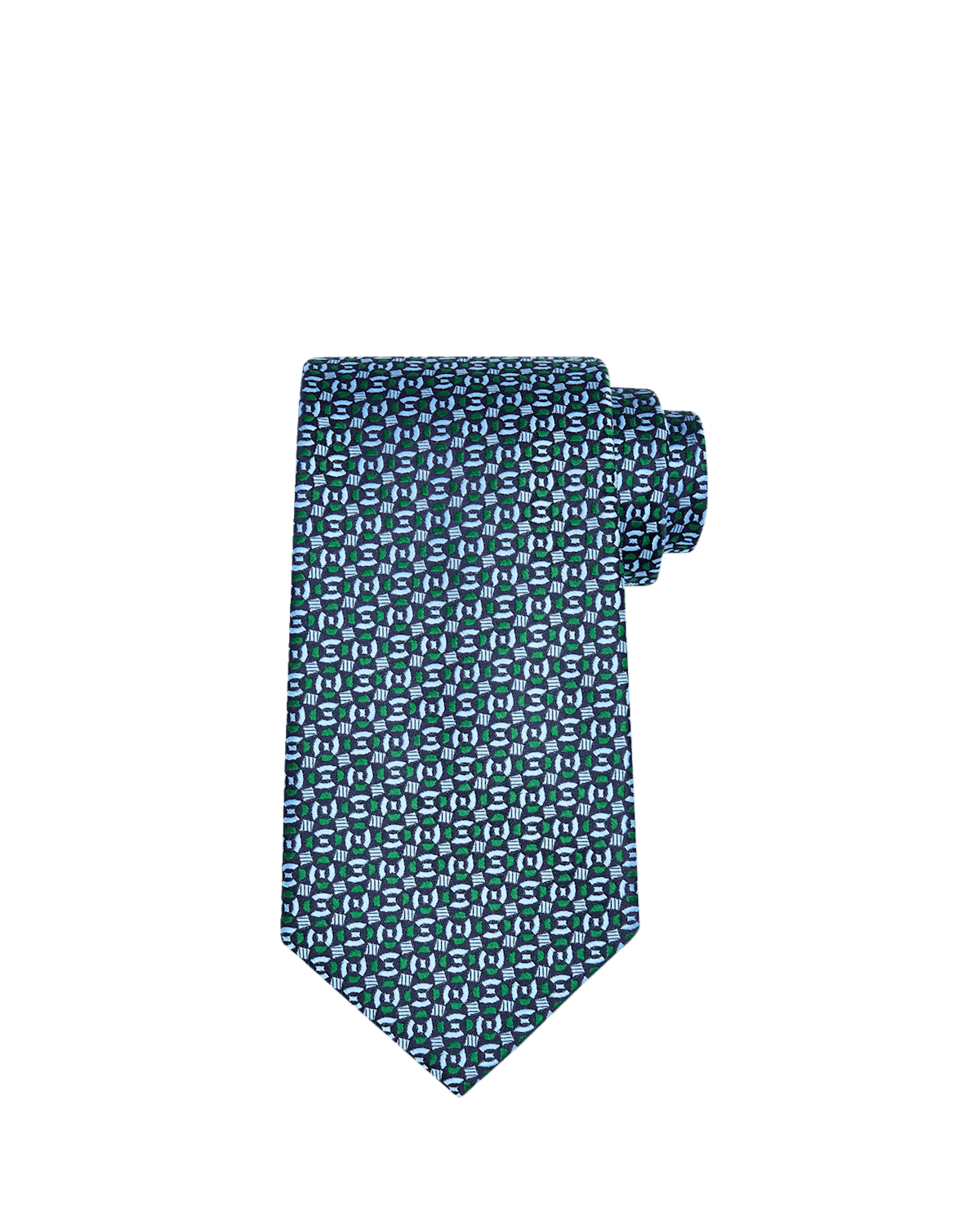 Charvet Men's Petite Geometric Silk Tie | Thumbnail 2