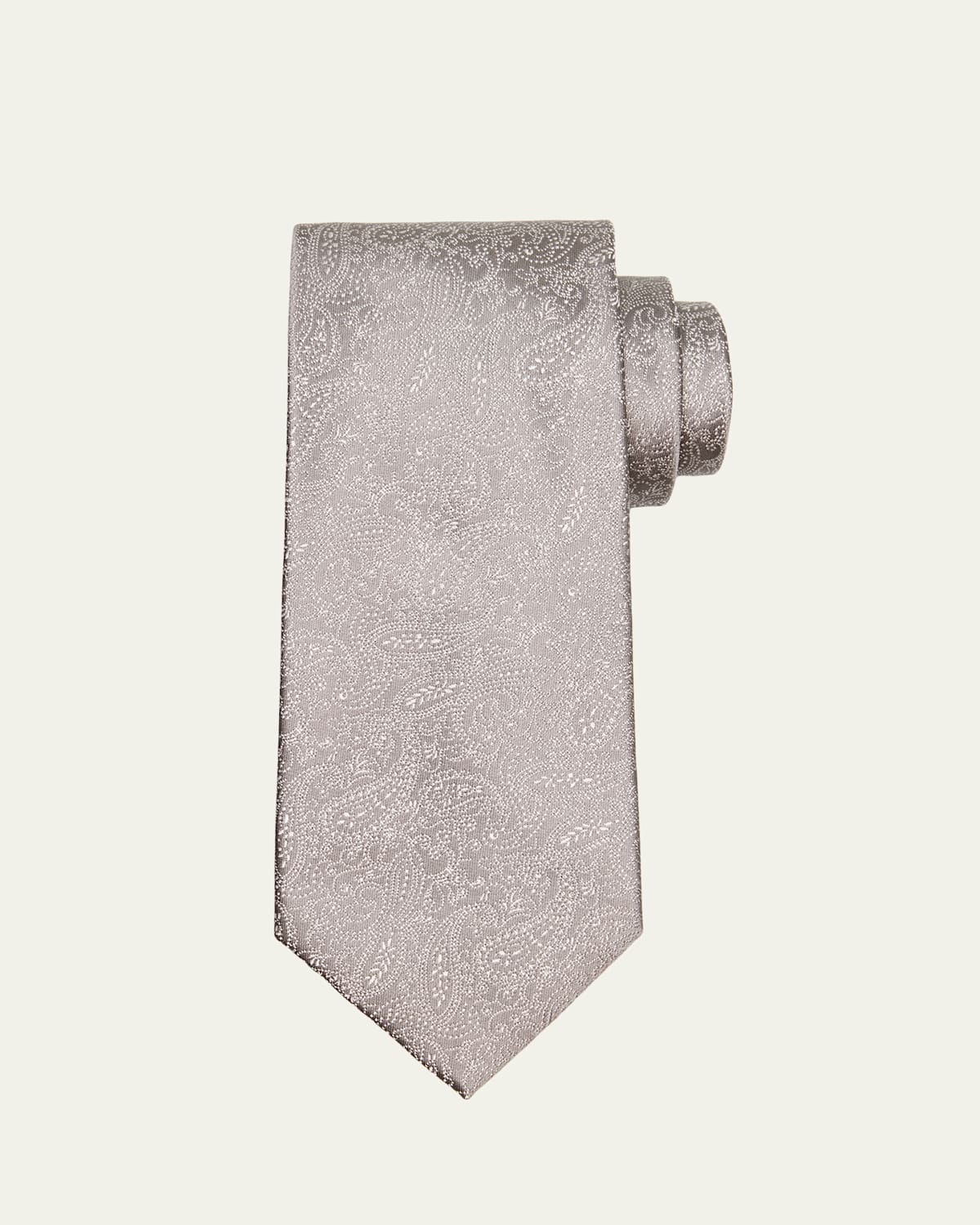 Charvet Men's Multi-Paisley Silk Tie | Thumbnail 4
