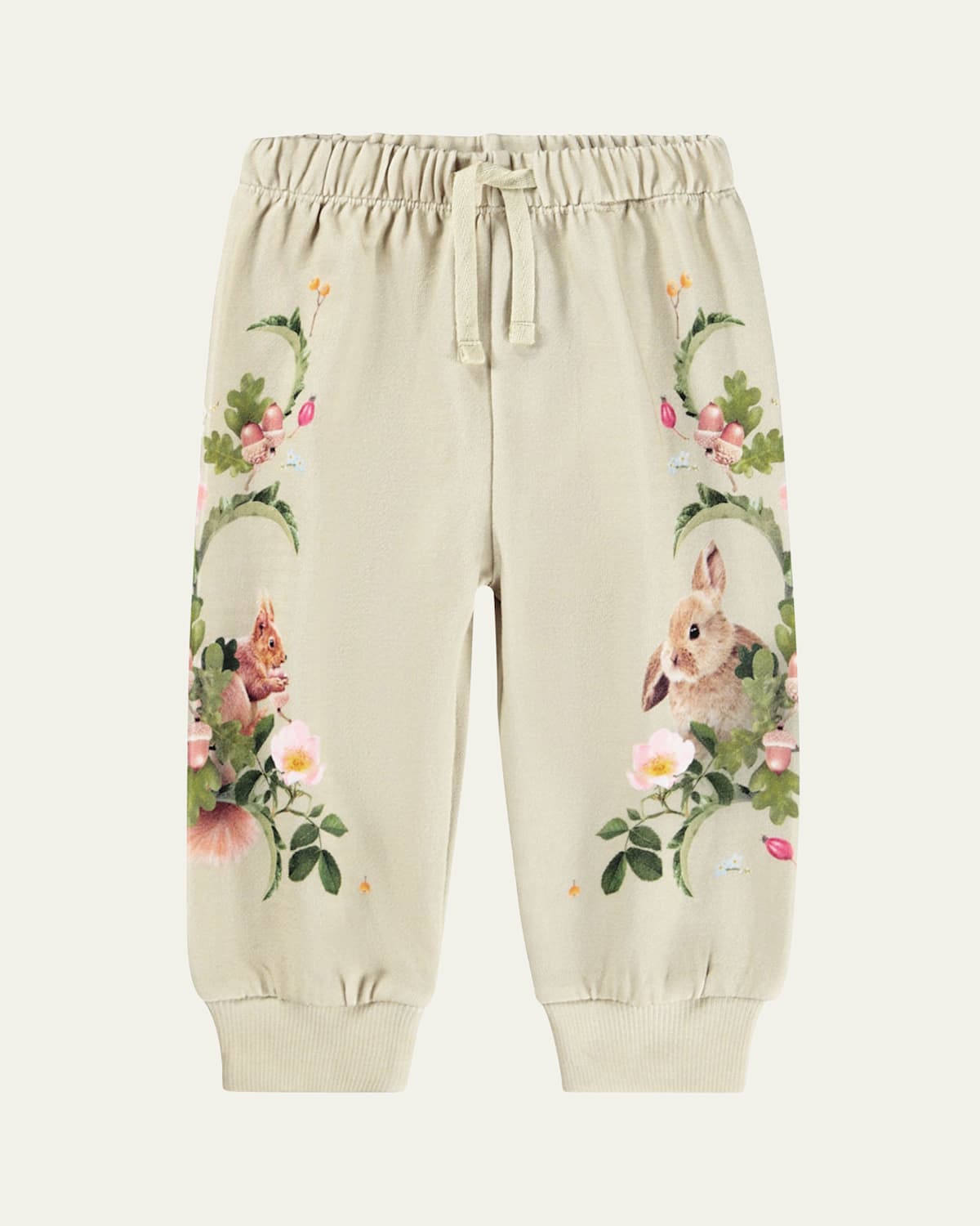 Molo Girl's Simeon Sweatpants In Neutral