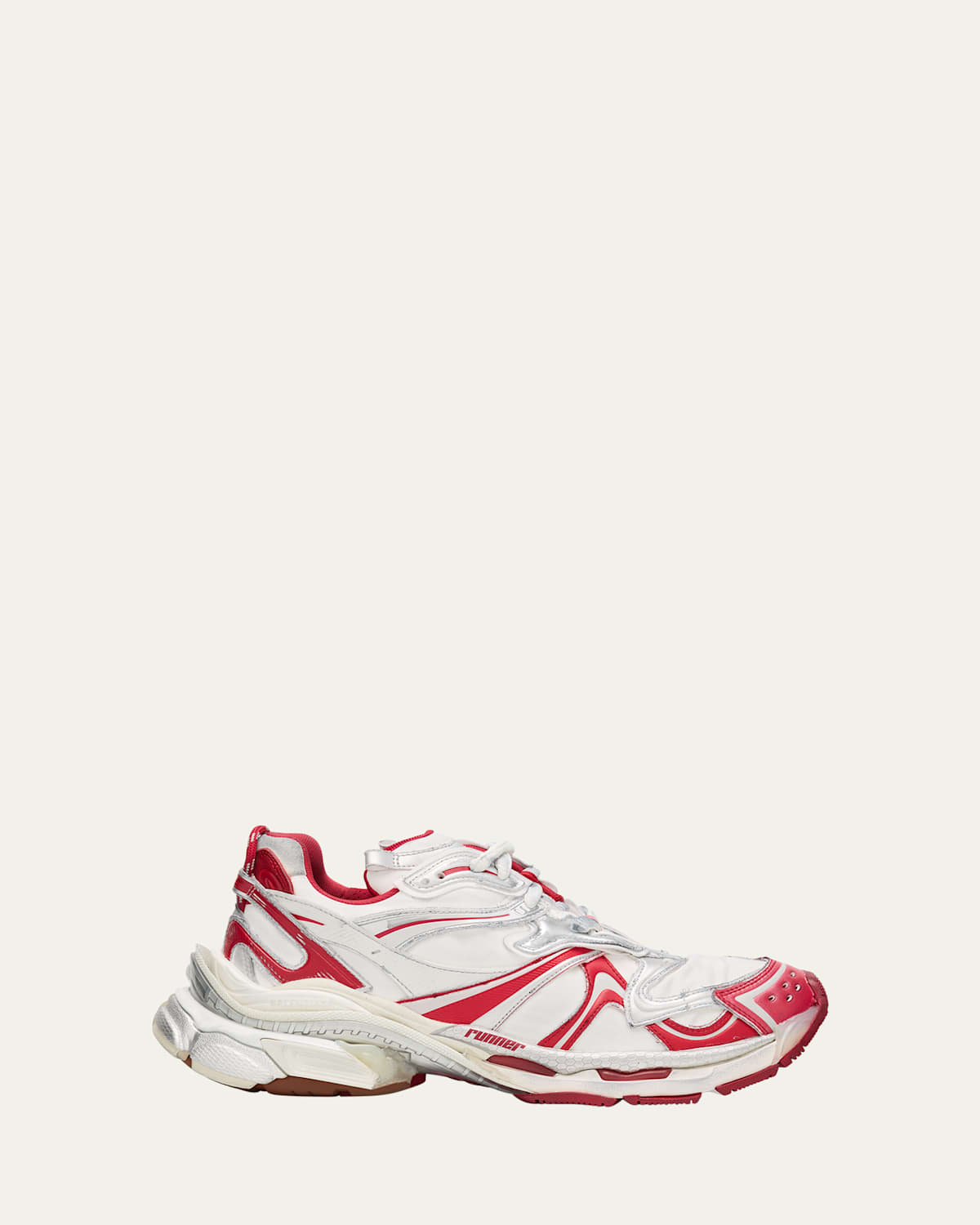Balenciaga Runner 2.0 Size-detail Sneakers In Multi