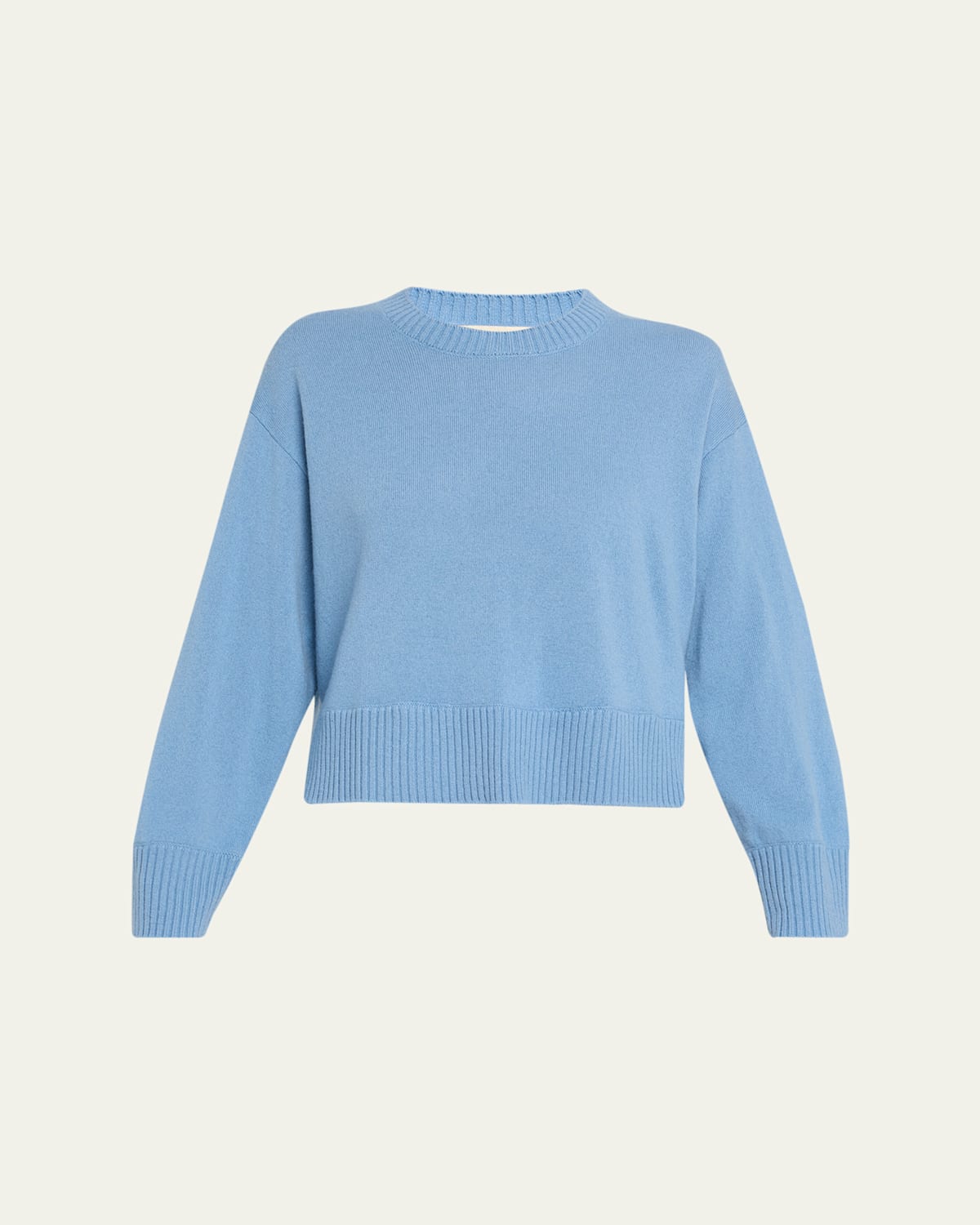 Nicky Crewneck Cashmere-Blend Sweater