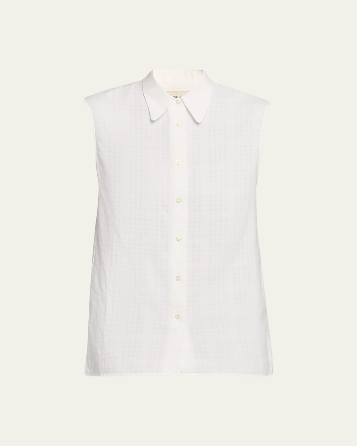 Iseult Sleeveless Japanese Cotton Shirt