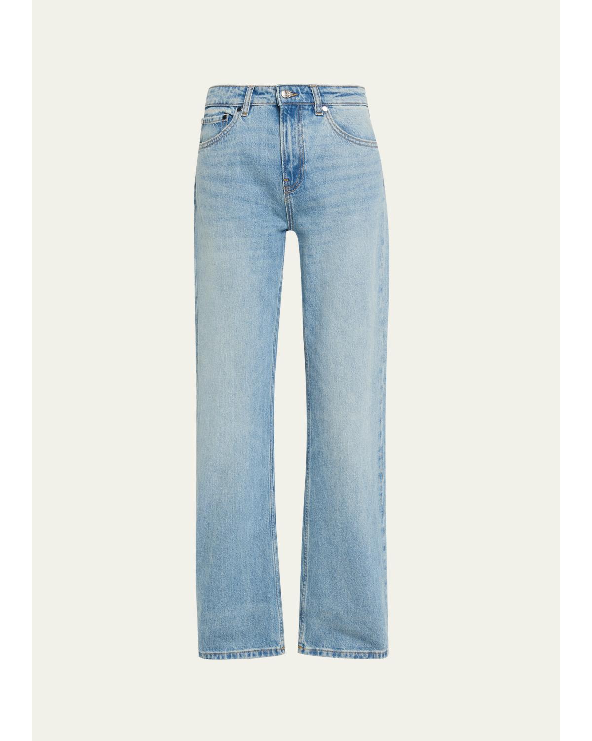 Alida Loose-Bowed Jeans
