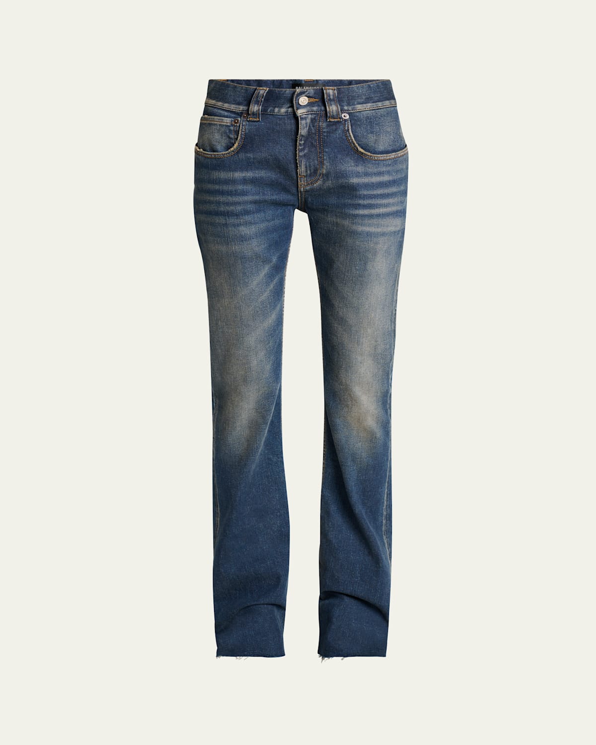High-Rise Slim Bootcut Jeans