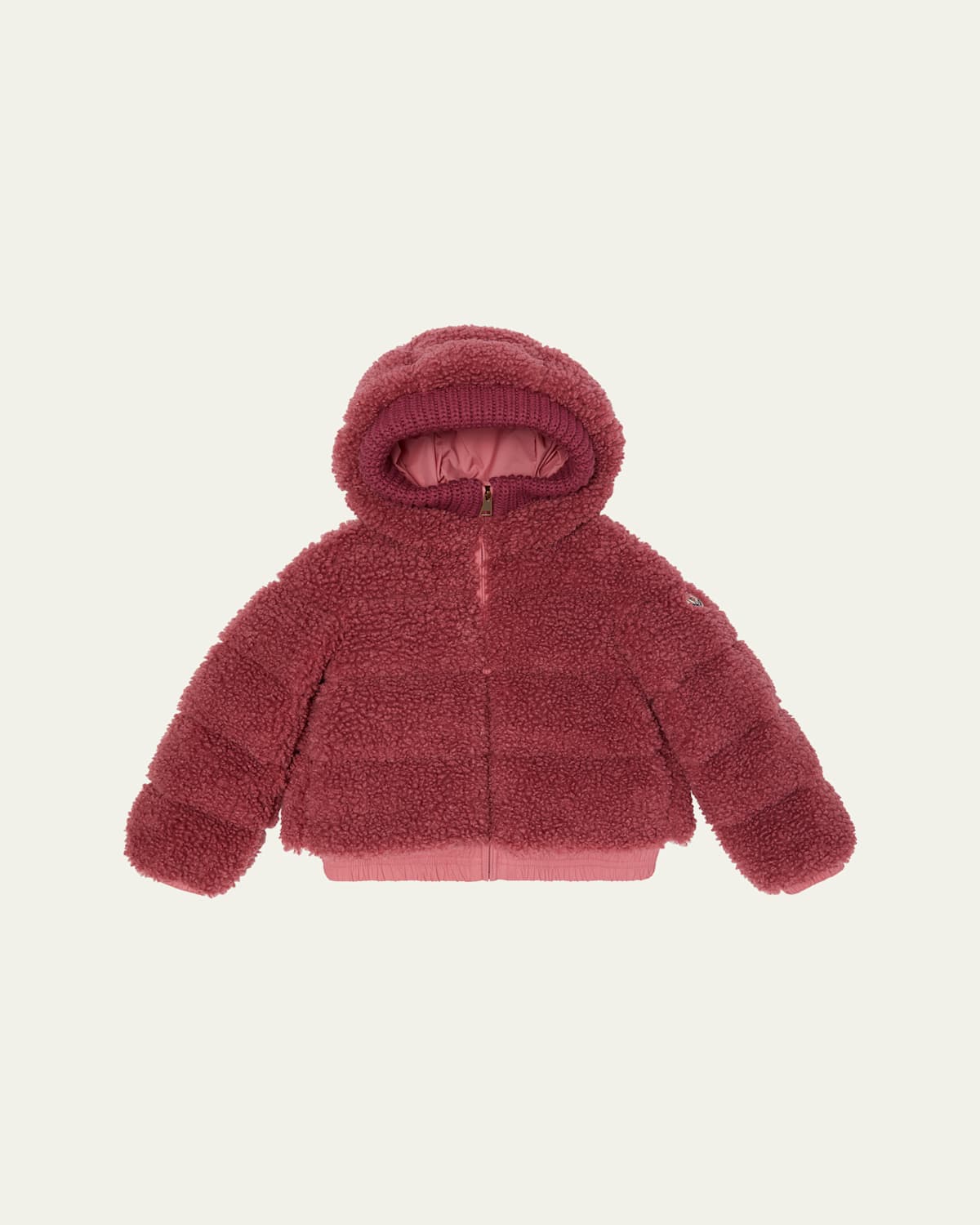 Moncler Girl's Adalbertas Hooded Down Jacket