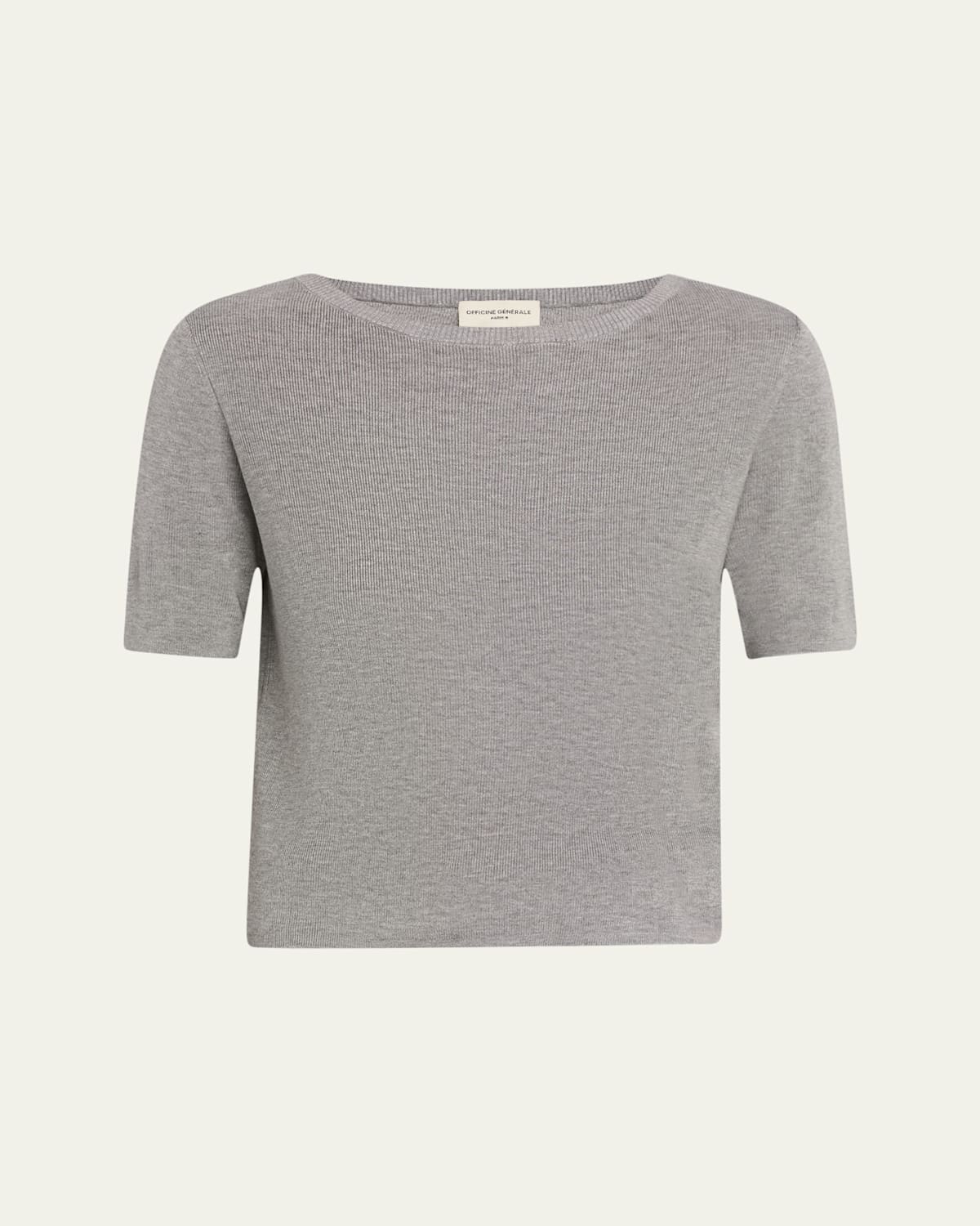 Edmee Ribbed Tee
