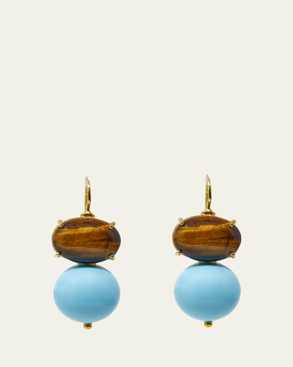 Grazia And Marica Vozza Monachina and Boule Resin Earrings