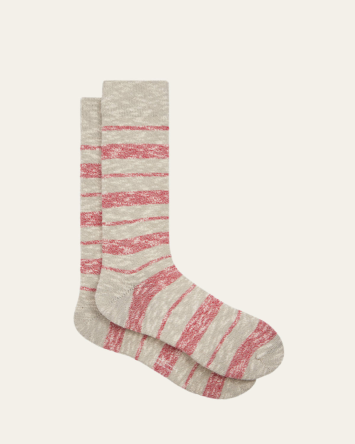 Paul Smith Men's Kenny Flamed Melange Crew Socks