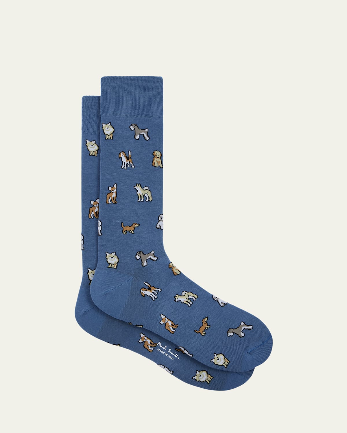 Paul Smith Men's Kyoto Dogs Crew Socks