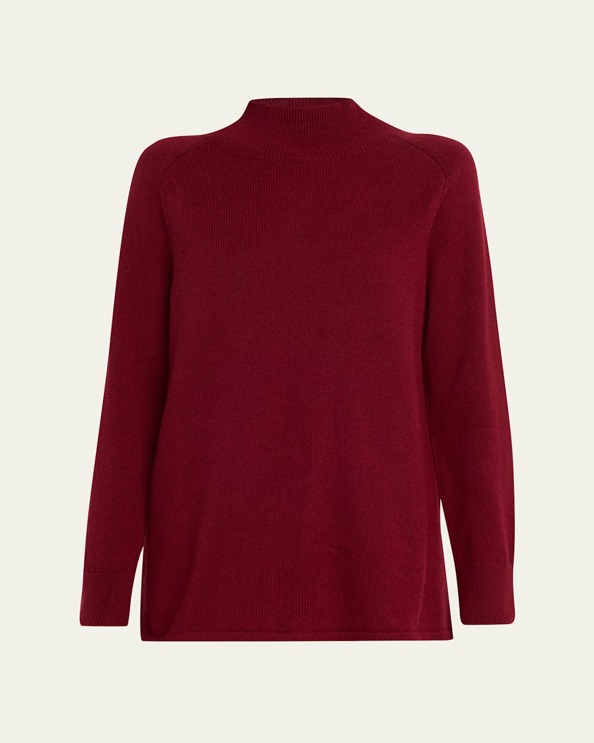 Eileen Fisher Organic Cotton-recycled Cashmere Sweater In Red