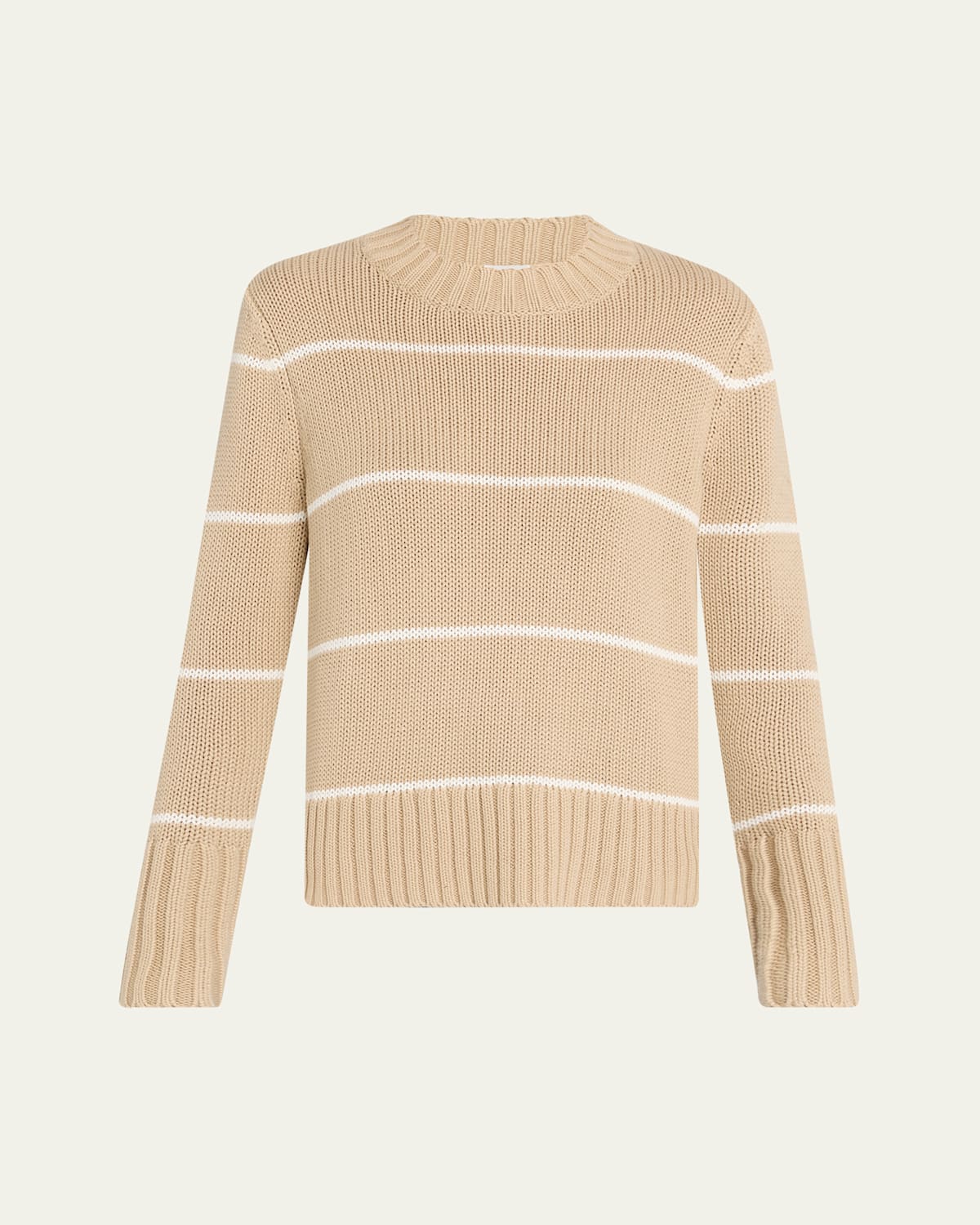 Kule The Tatum Striped Cotton Sweater In Multi