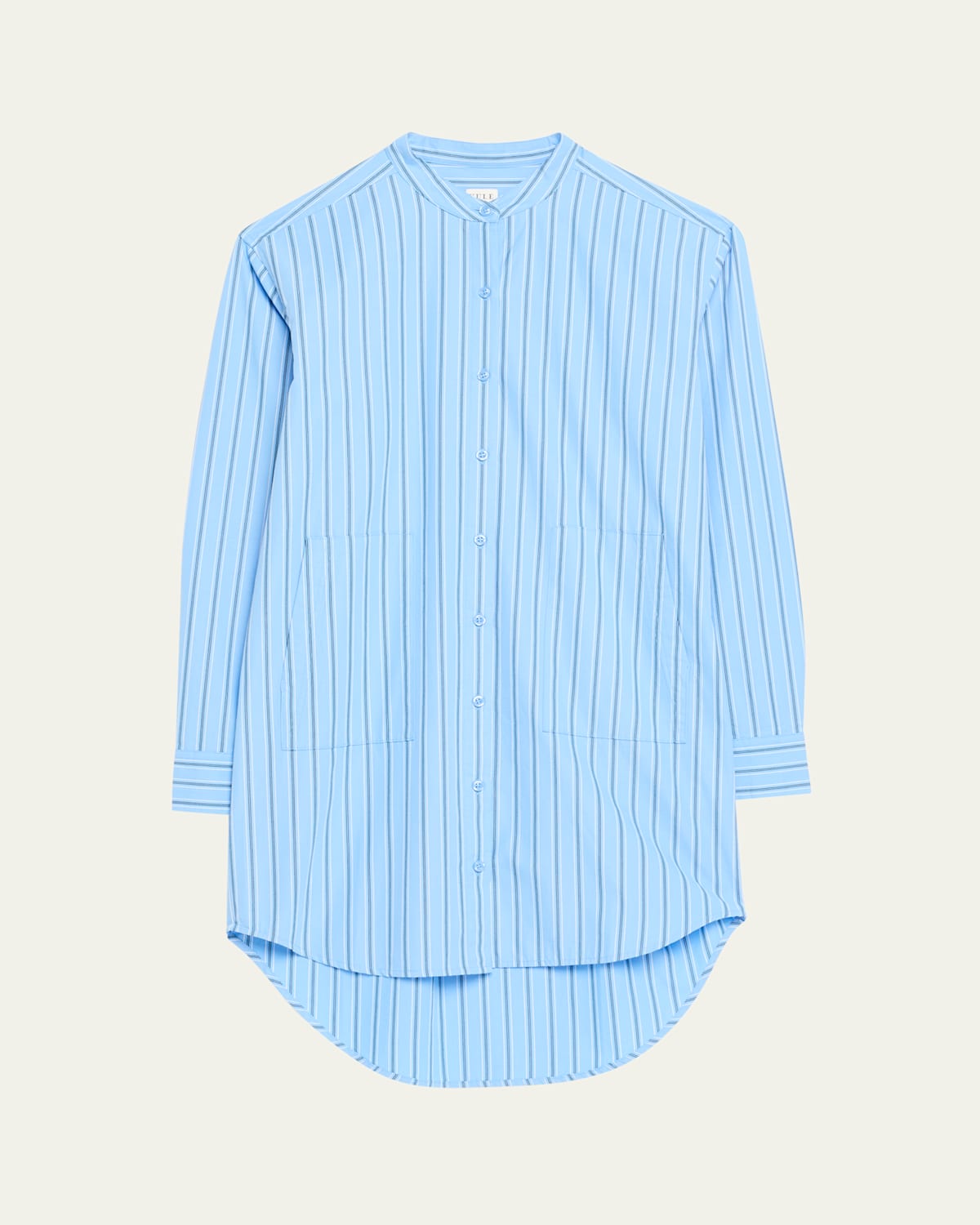 Kule The Anika Striped Shirtdress In Multi