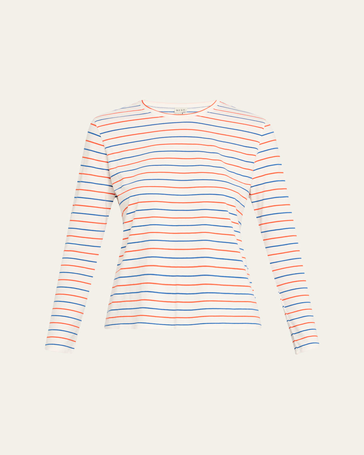 Kule The Modern Striped Long-sleeve T-shirt In Pattern