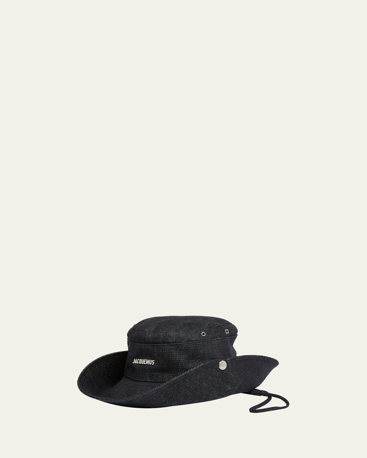 Jacquemus Men's The Artichaut Bucket Hat In Blue