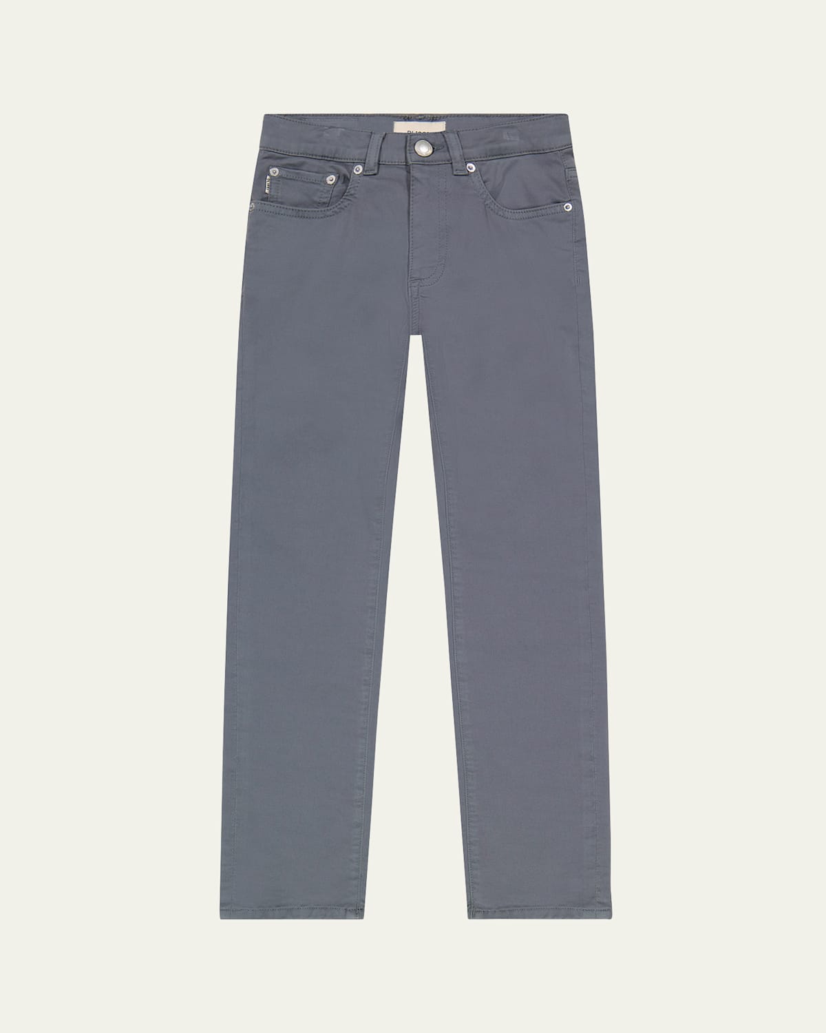 Boy's Brady Slim Cotton Twill Pants, Size 8-12