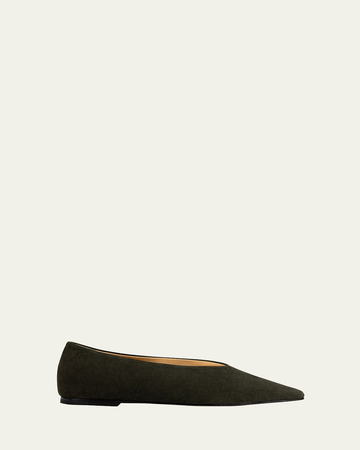 Topo Suede Ballerina Flats