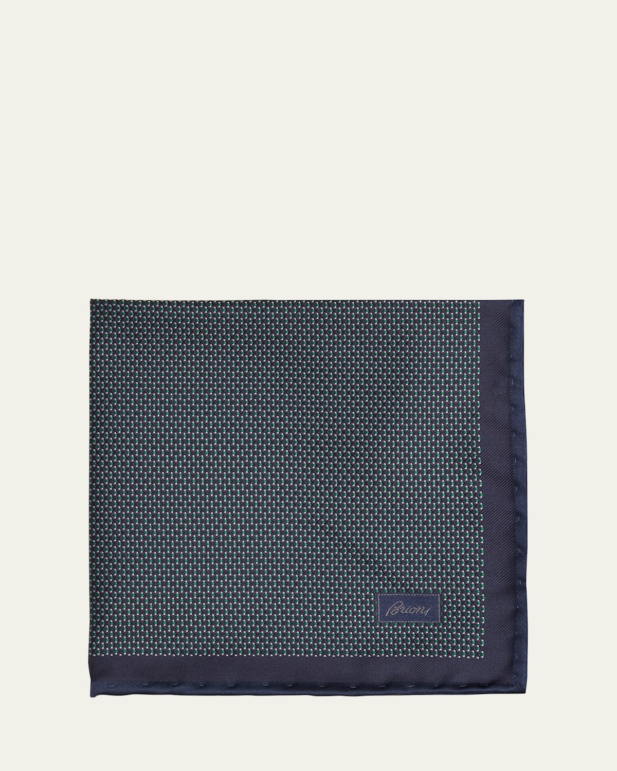 Men's Micro Jacquard Silk Pocket Square