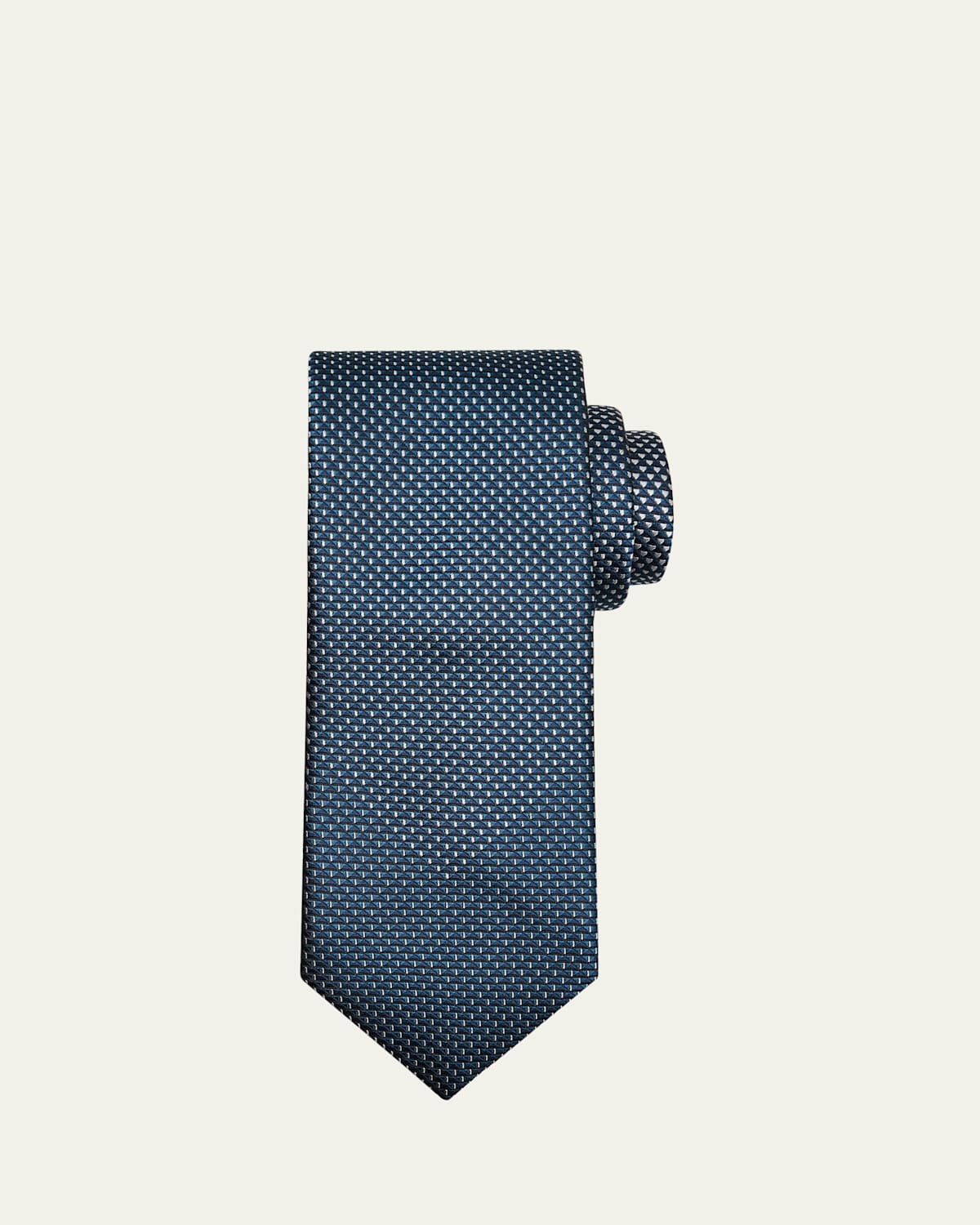 Men's Degrade Micro-Jacquard Silk Tie
