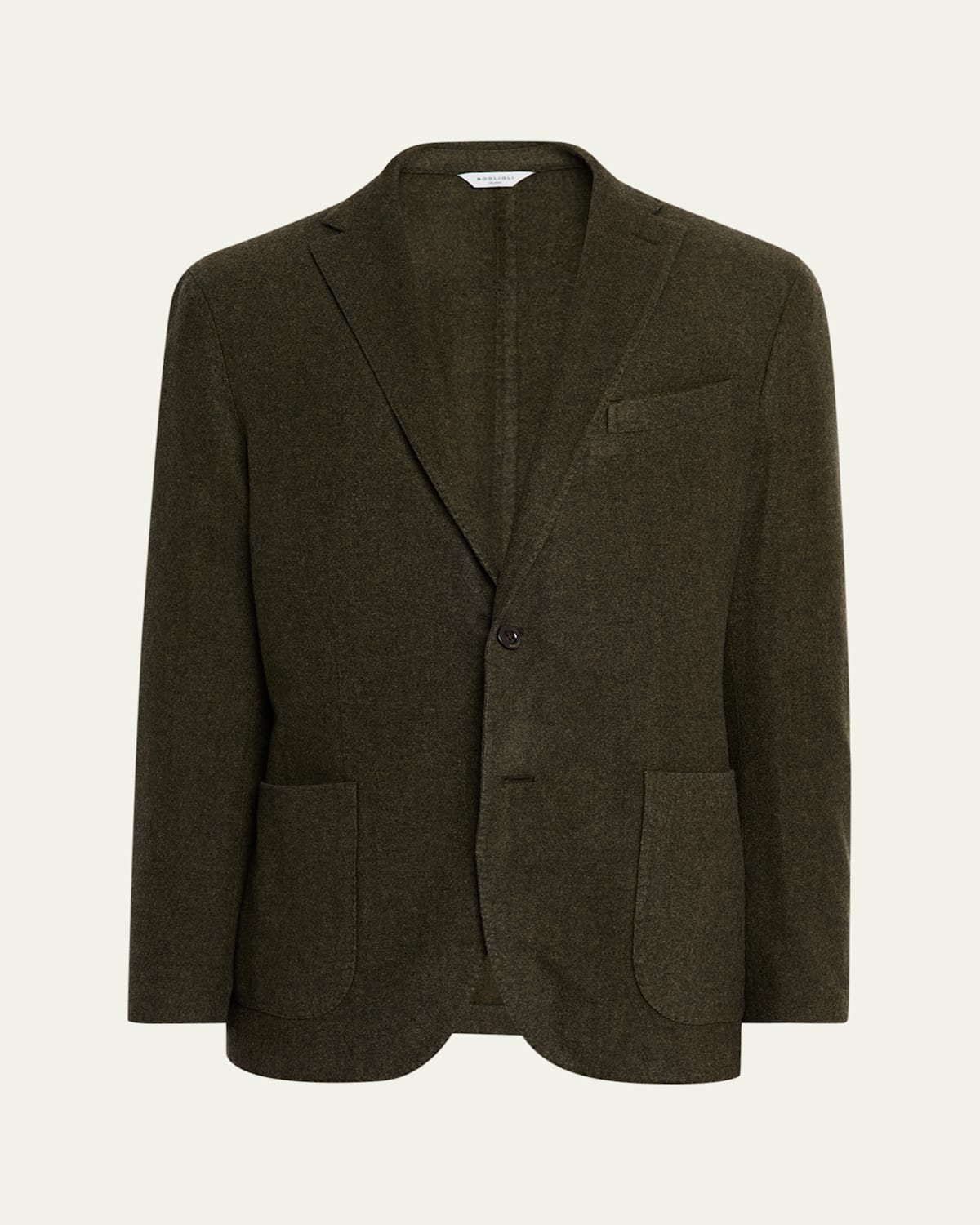 Boglioli Men's Wool Notch Lapel Single-breasted Sport Coat In Brown